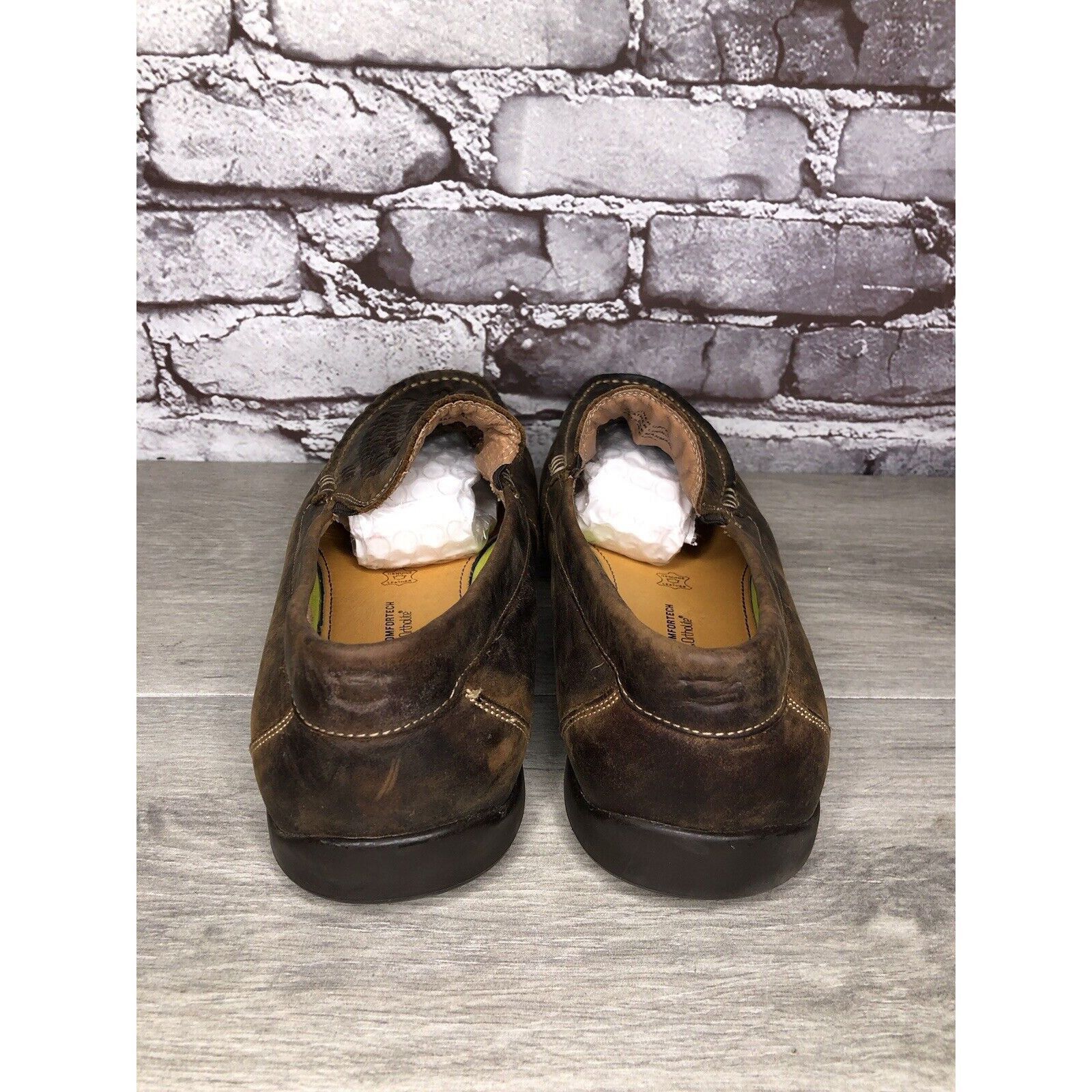 Florsheim Florsheim Brown Leather BasketWeaves Driving Shoes Men Sz 11 Size US 11 / EU 44 - 5 Thumbnail