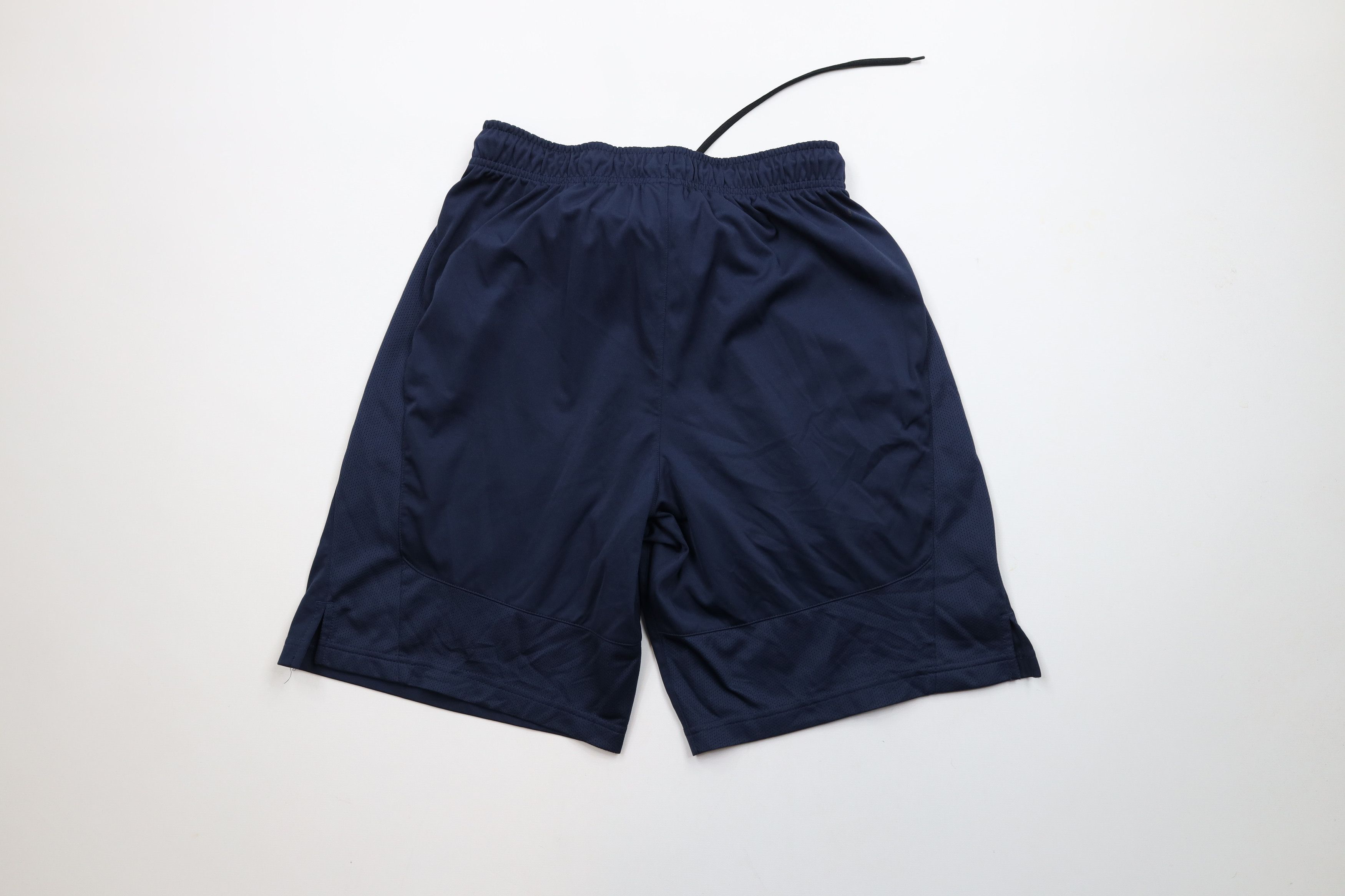 Nike × Vintage Vintage Y2K Nike Scott Mini Swoosh Gym Shorts Dark Blue Size US 32 / EU 48 - 8 Thumbnail