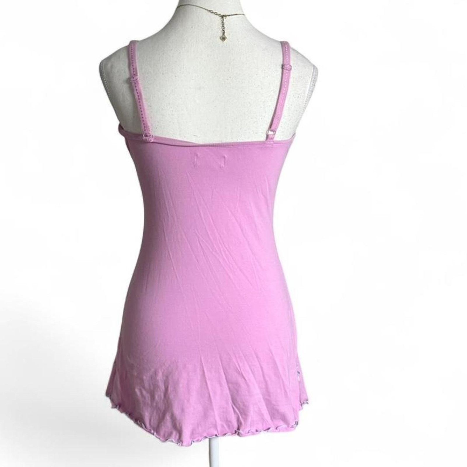 Other Jasmine & Gingers Baby Doll Pink Dress Size Medium 94%Cotton Size M / US 6-8 / IT 42-44 - 2 Thumbnail