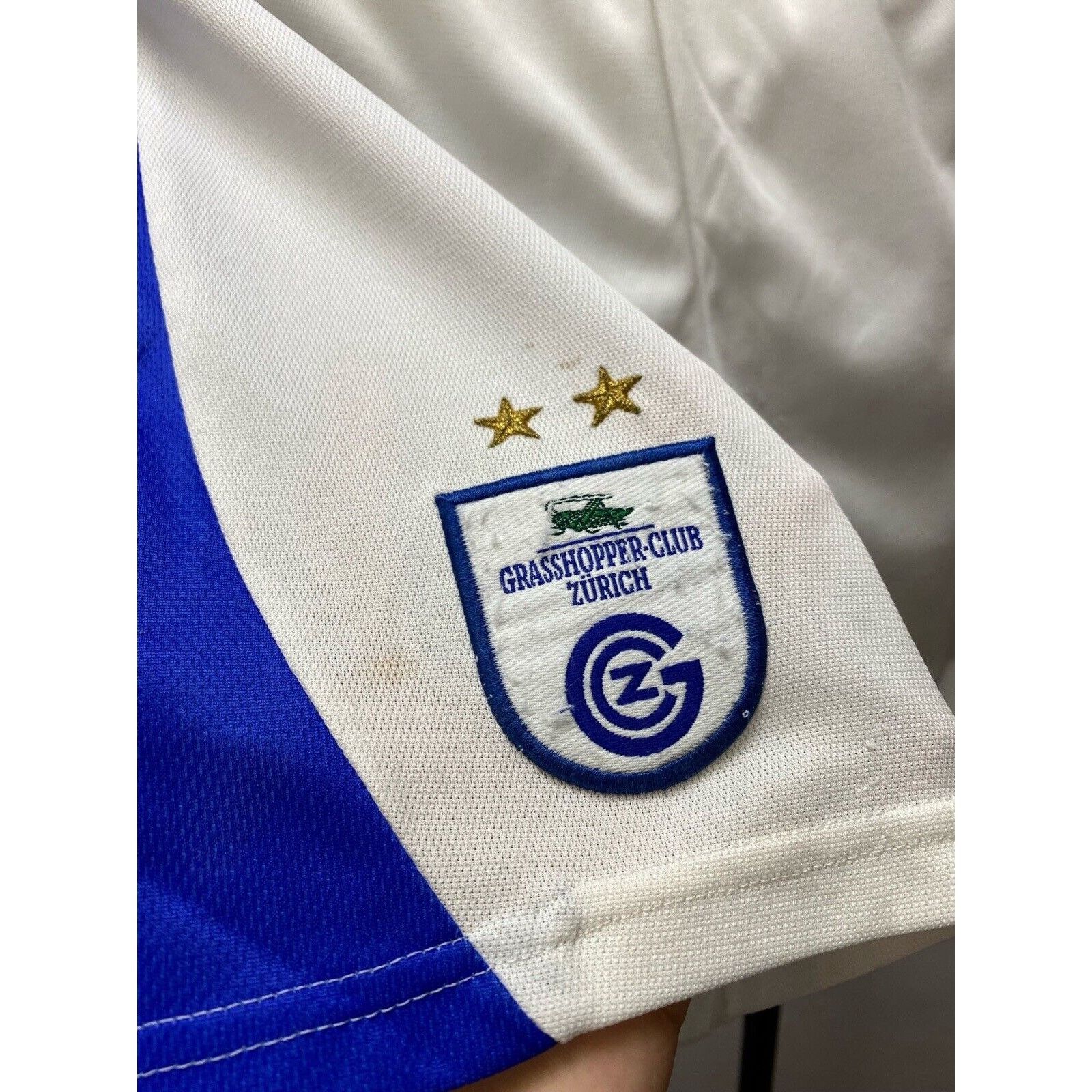 Adidas Grasshopper Club Zurich 2000s #2 Football Soccer Shorts Size US 34 / EU 50 - 16 Thumbnail