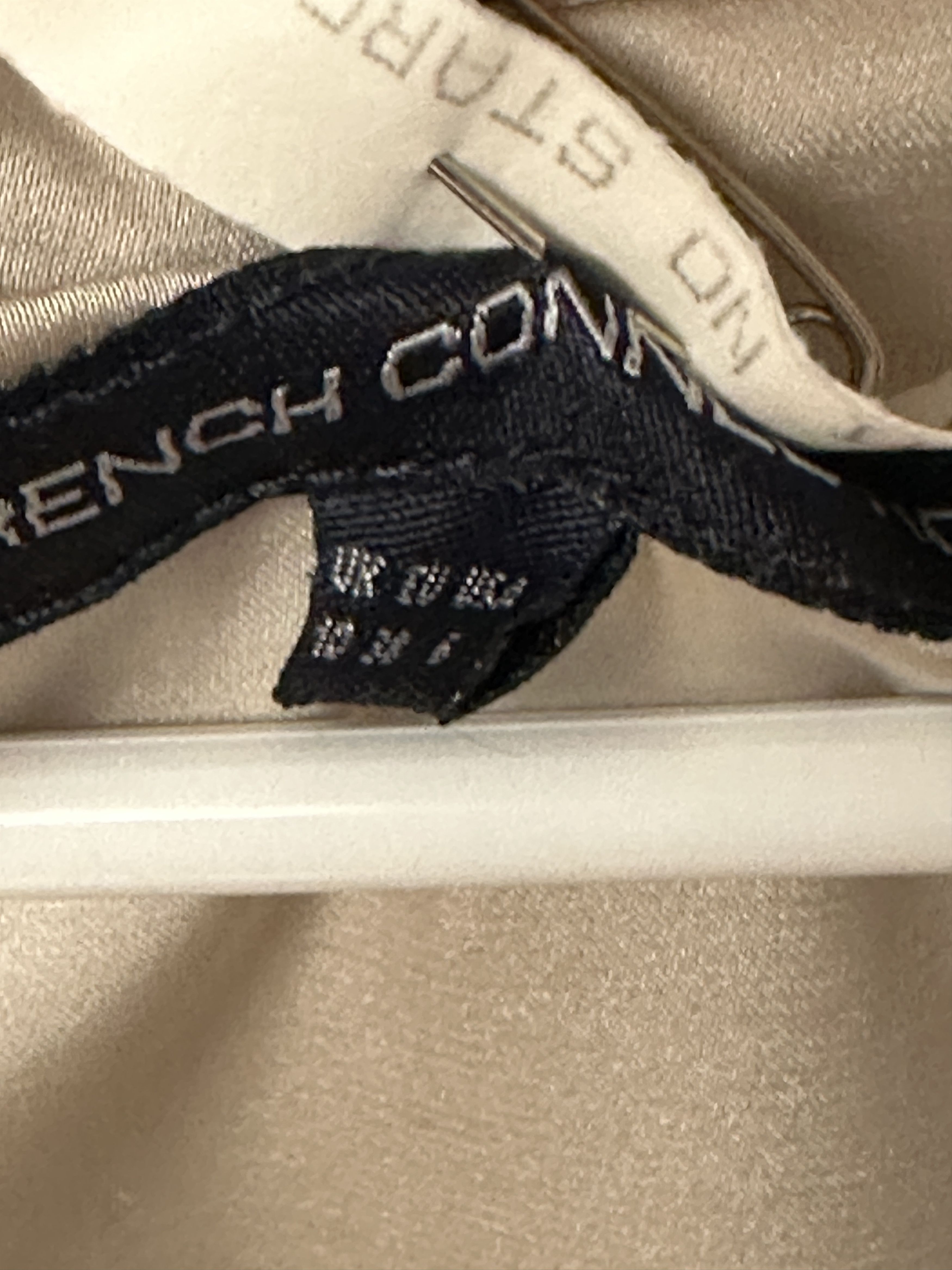 French Connection French Connection Women's Beautiful Tan/Black Dress Size 6 Size M / US 6-8 / IT 42-44 - 5 Thumbnail