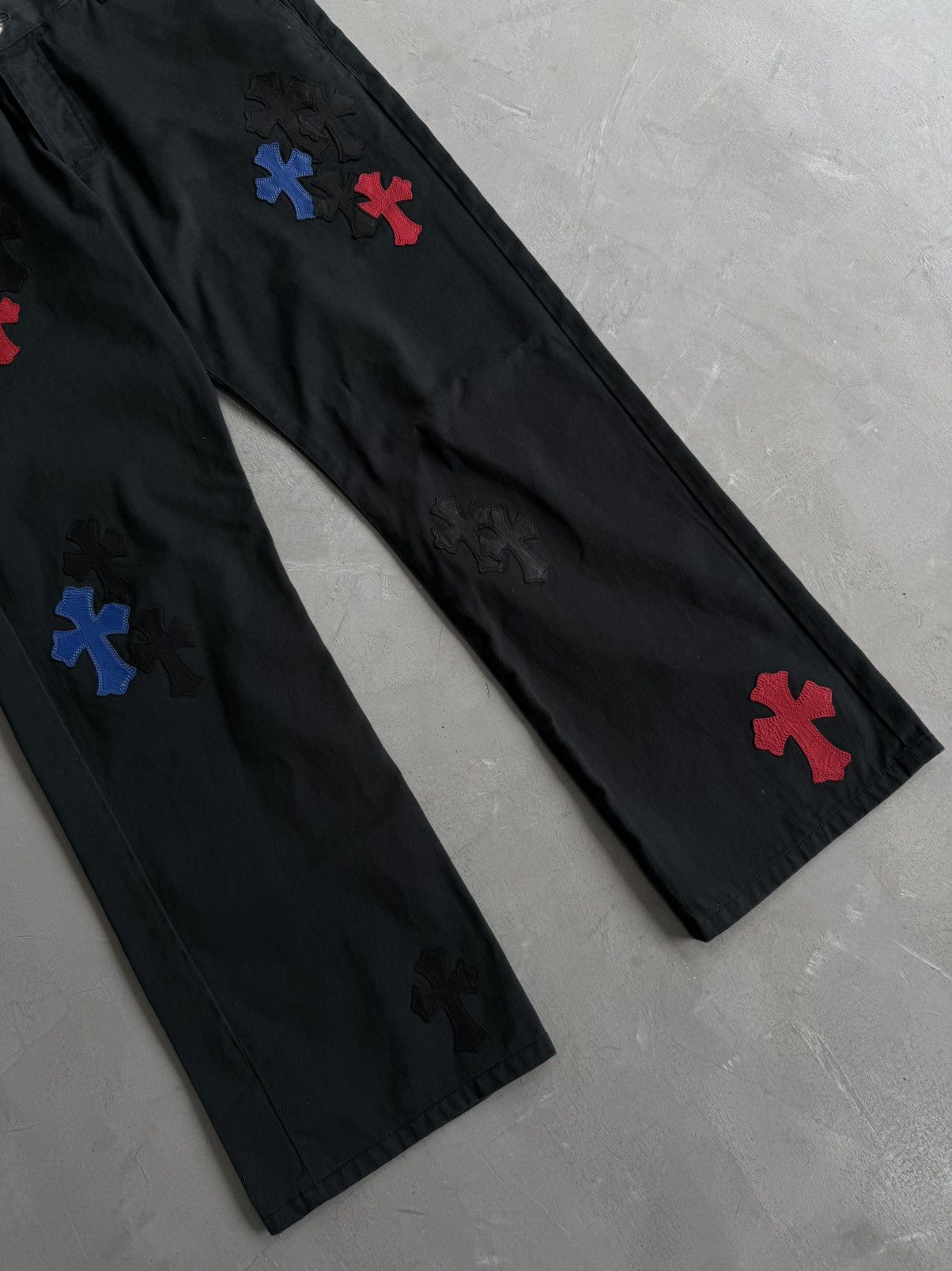 Chrome Hearts Chrome Hearts - Spiderman Cross Patches Chino Pants Size US 36 / EU 52 - 4 Thumbnail