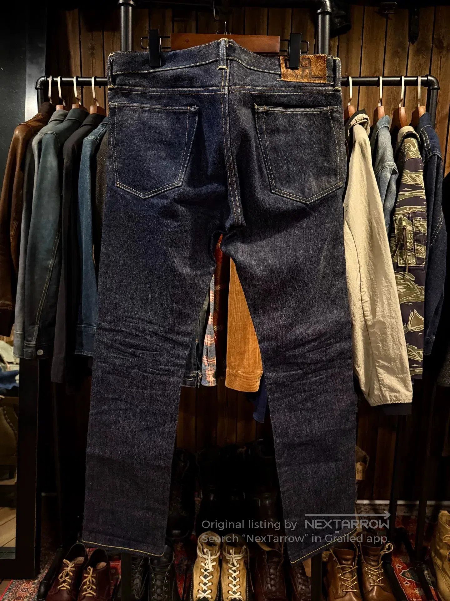 RRL Ralph Lauren RRL Classic Blue Jeans. Size US 34 / EU 50 - 2 Thumbnail