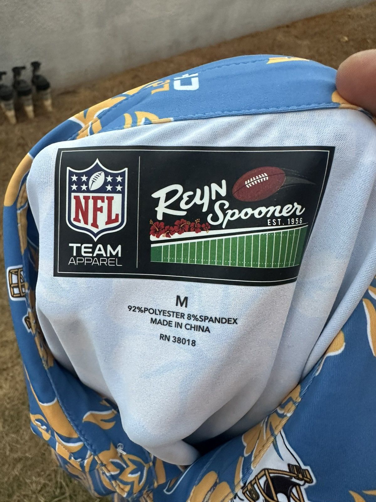Reyn Spooner Reyn Spooner Polo Shirt Los Angeles Chargers Men's M Size US M / EU 48-50 / 2 - 4 Thumbnail