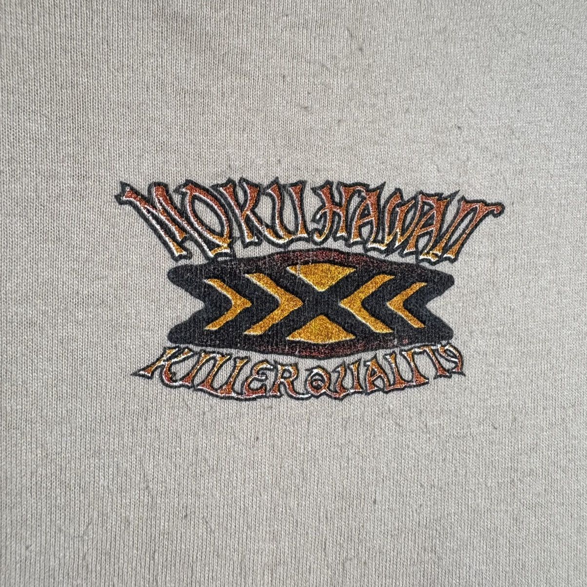 Vintage Vintage 90s Moku Hawaii The Boardshort Company Surf T-Shirt Size US XL / EU 56 / 4 - 4 Thumbnail
