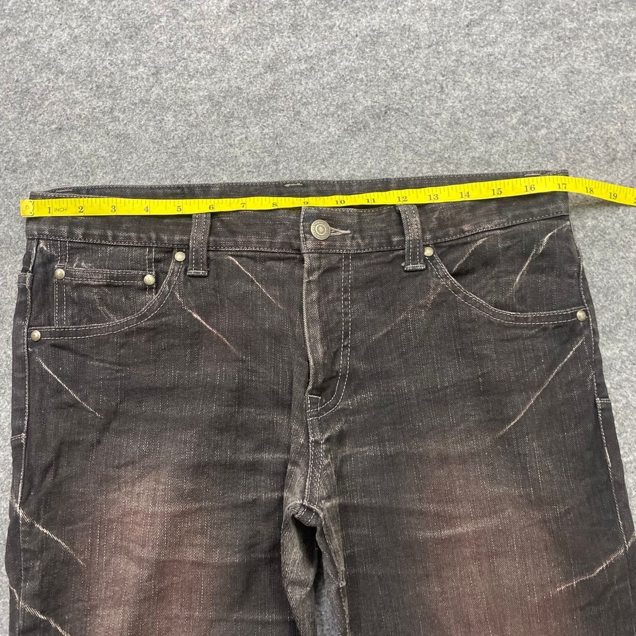 Tornado Mart 💥Best Offer💥Vintage Tornado Mart Distressed Denim Size US 34 / EU 50 - 4 Thumbnail