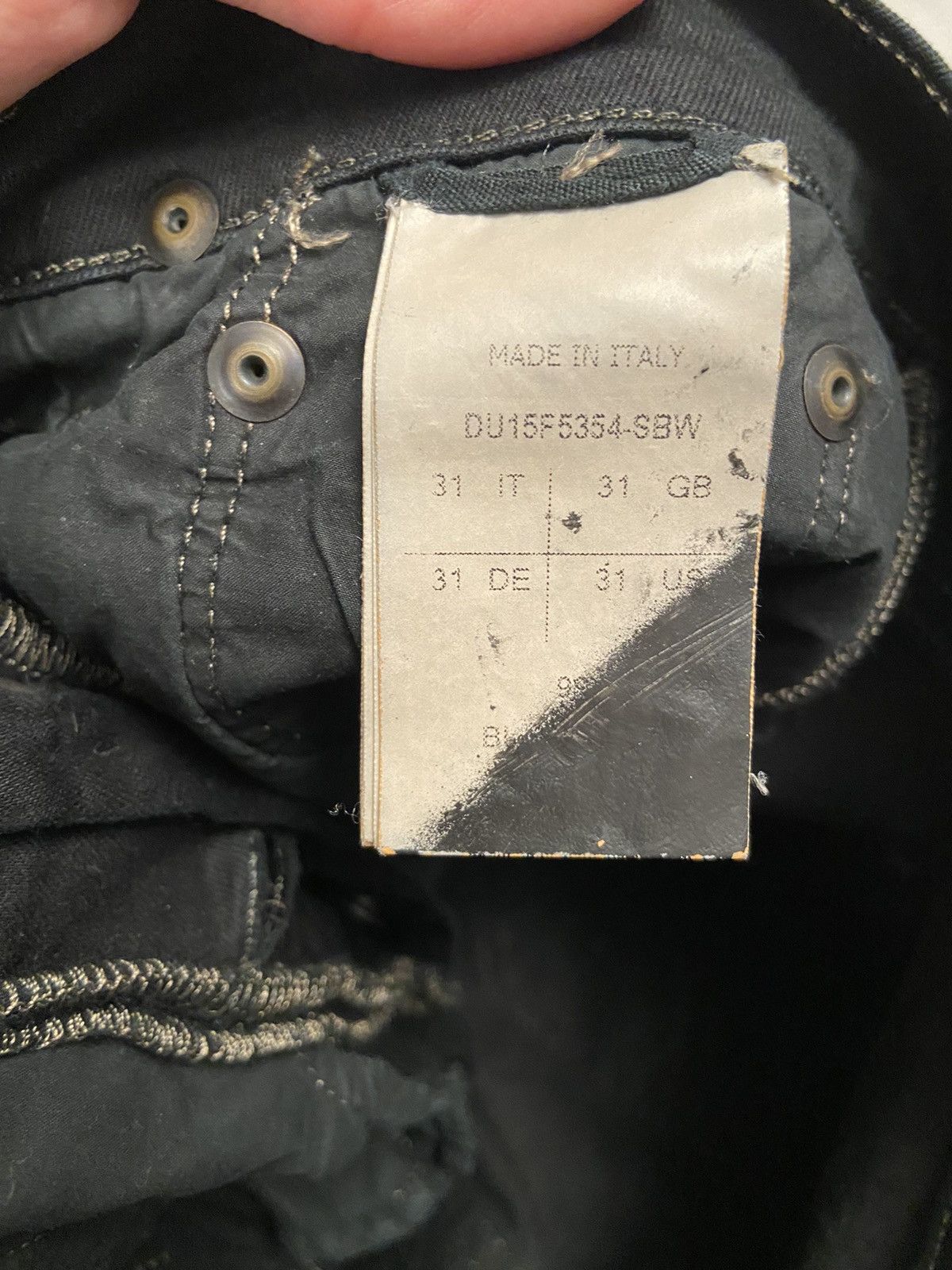 Rick Owens Rick Owens Wax denim Torrence Cut Size US 31 - 5 Thumbnail