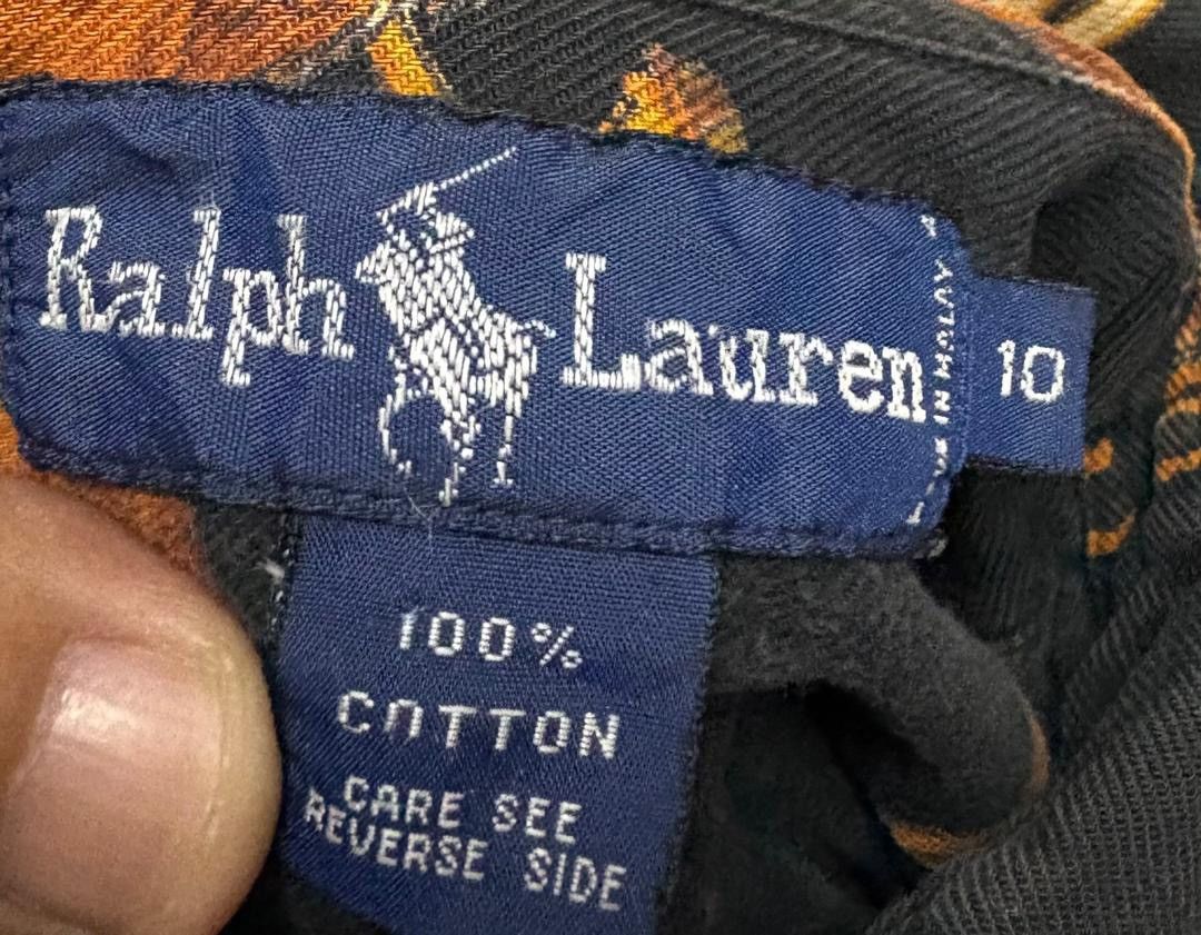 Polo Ralph Lauren Vintage Polo Ralph Lauren Fullprint Button Up Shirt Size US L / EU 52-54 / 3 - 10 Thumbnail