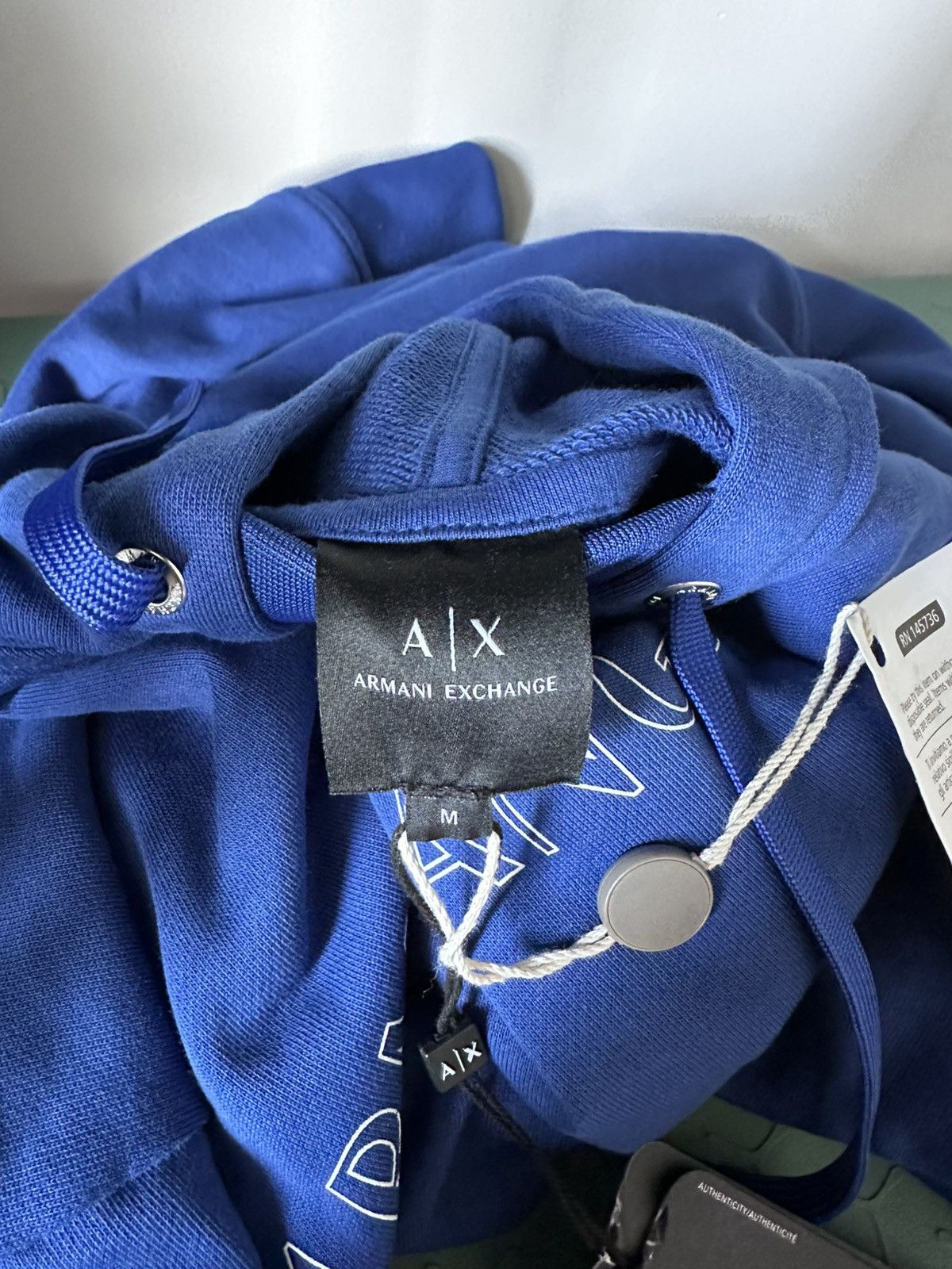 Armani Exchange Armani Exchange Hoodie Box Logo Size US M / EU 48-50 / 2 - 5 Thumbnail