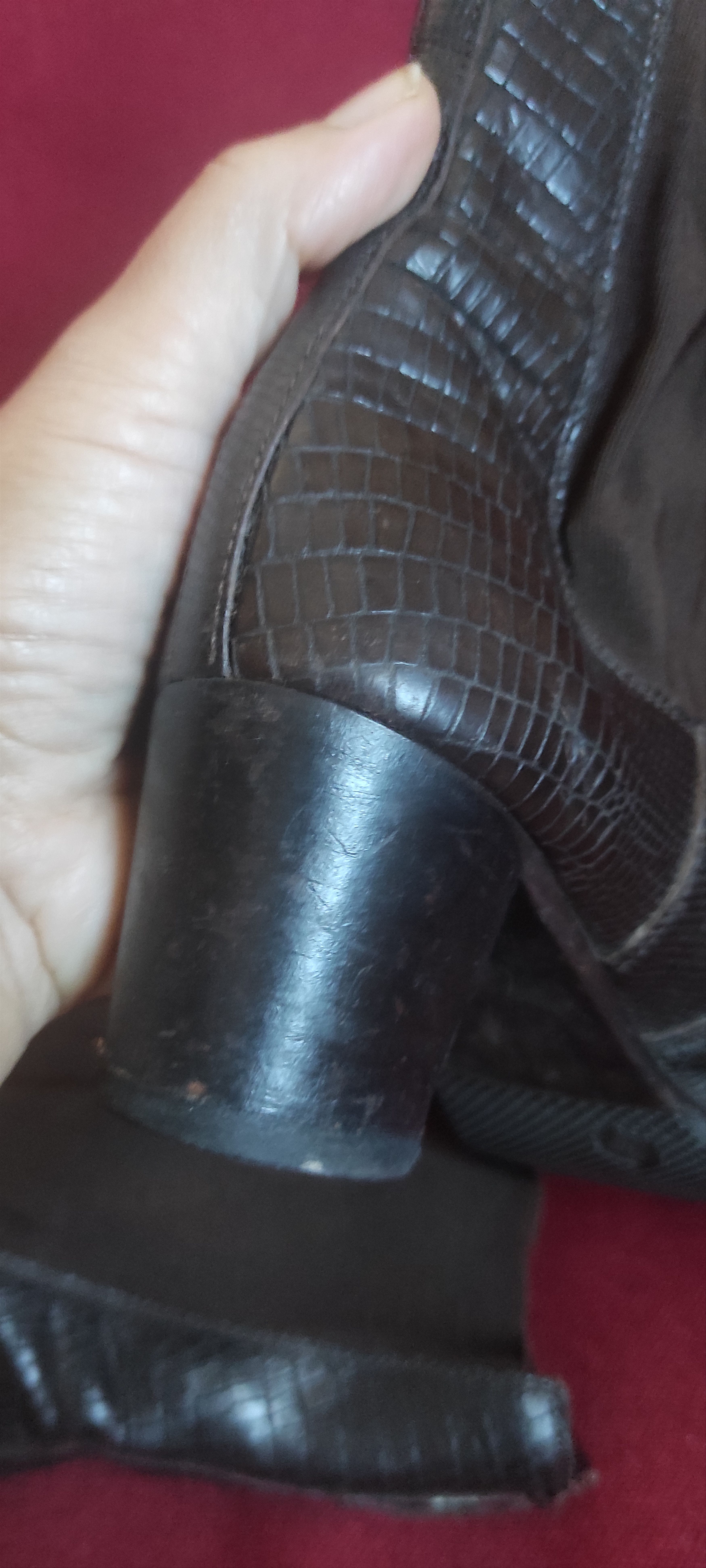 Heschung Heschung Ankle Leather Snake Python Boots Size US 6 / IT 36 - 10 Thumbnail