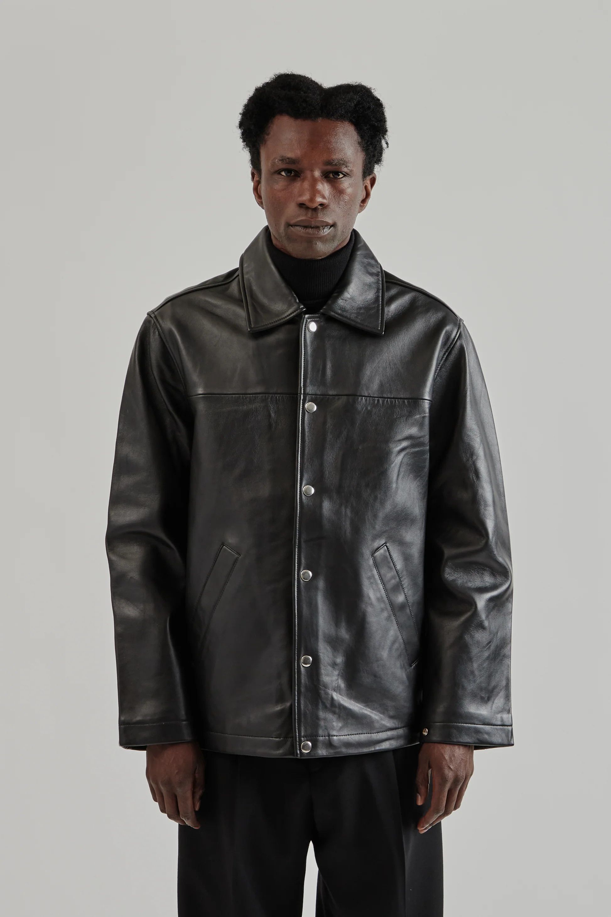 Sunflower Sunflower 90s Leather Bomber Jacket – Size 48 | Grailed