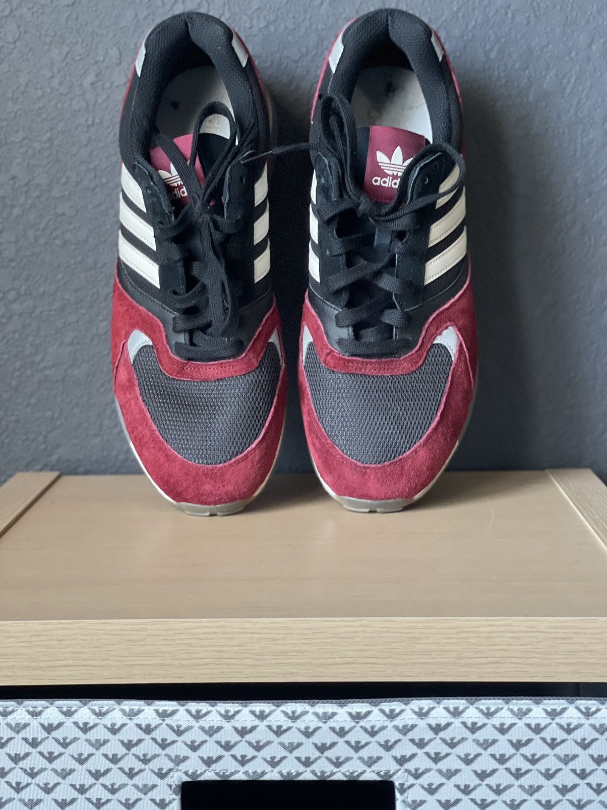 Adidas Adidas Quesense Collegiate Burgundy colorway Size US 13 / EU 46 - 7 Thumbnail