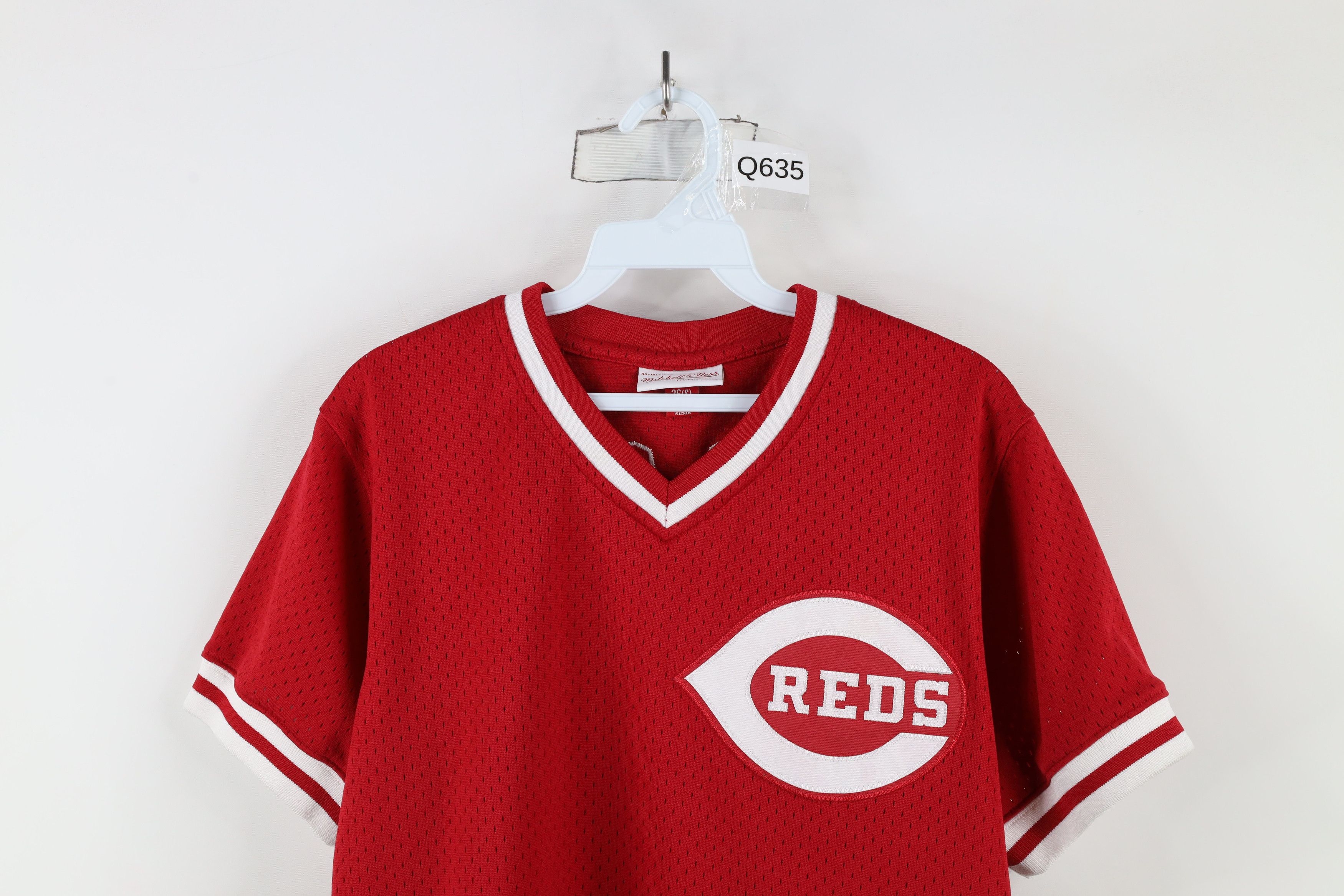 Mitchell & Ness × Vintage Mitchell & Ness Cincinnati Reds Baseball Jersey Cooperstown Size US S / EU 44-46 / 1 - 2 Thumbnail