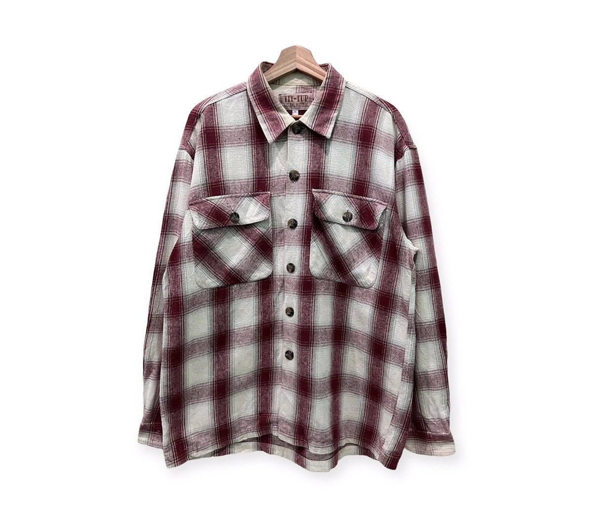 Japanese Brand Japanese Brand Tit-Tup Plaid Tartan Flannel Shirt | Grailed