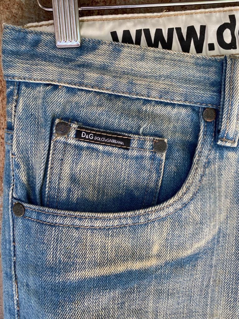 Dolce & Gabbana Archives by Dolce And Gabbana distressed poems jeans Size US 31 - 8 Thumbnail