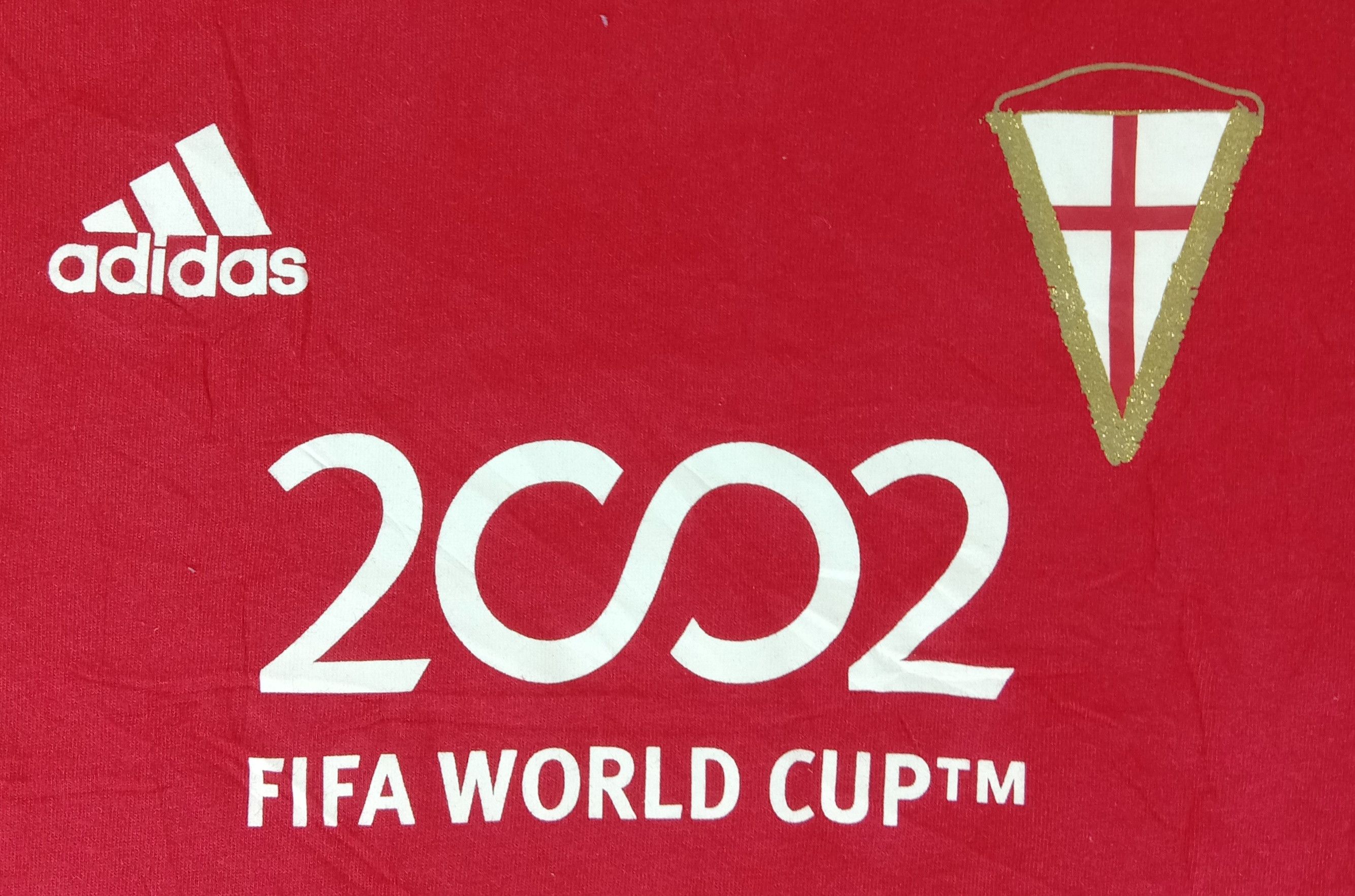 Adidas Vintage Adidas England 2002 Fifa World Cup Reversible Tee Size US L / EU 52-54 / 3 - 3 Thumbnail