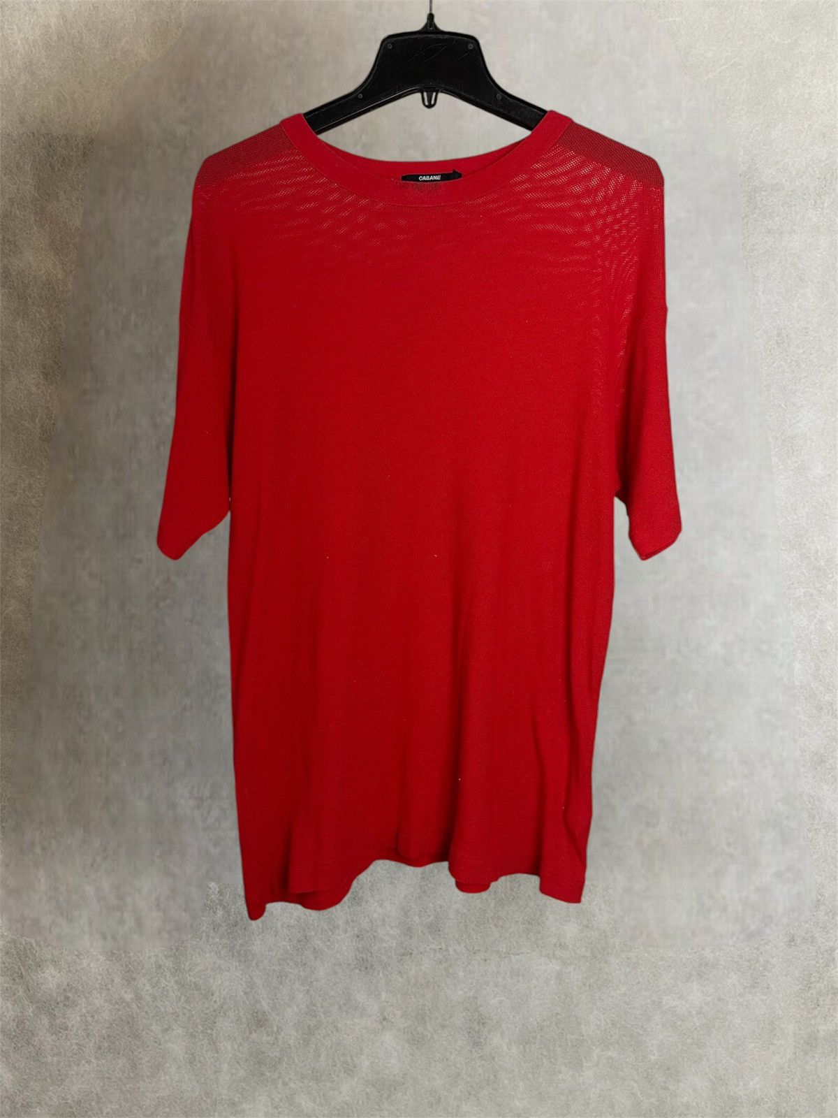 CABANE de ZUCCa Ss2002 Cabane de zucca “ZOROME” mesh tee Size US L / EU 52-54 / 3 - 2 Thumbnail