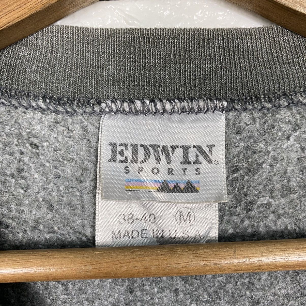 Vintage Vintage Sweatshirt Edwin Sports Made in Usa Size US M / EU 48-50 / 2 - 14 Thumbnail