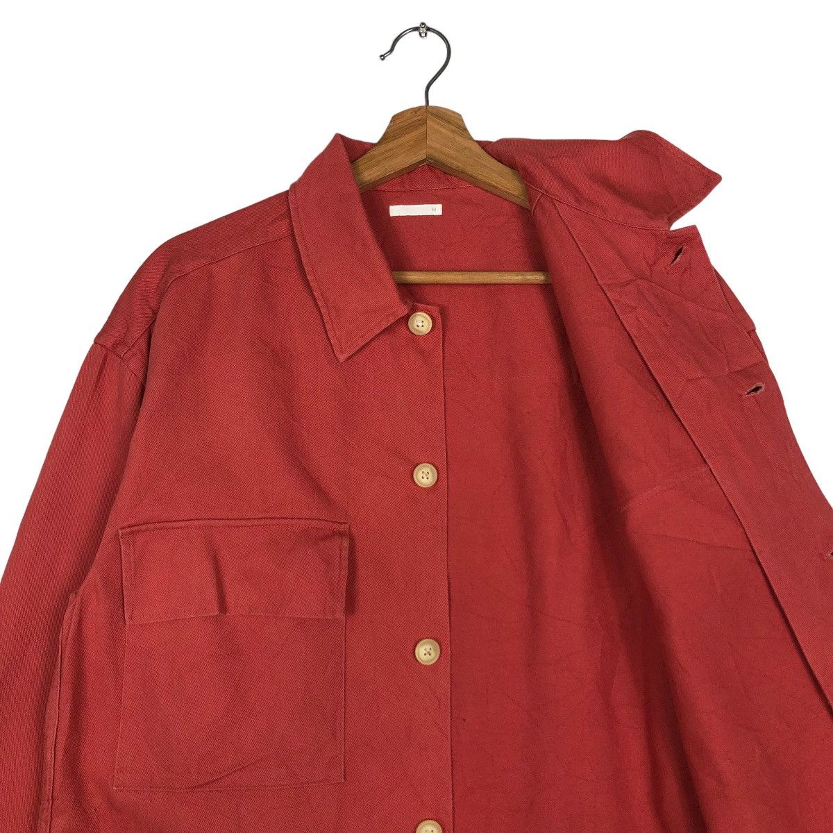 Japanese Brand 🔥Vintage Chore Work Jacket GU Japan Issey Miyake Size US M / EU 48-50 / 2 - 12 Thumbnail