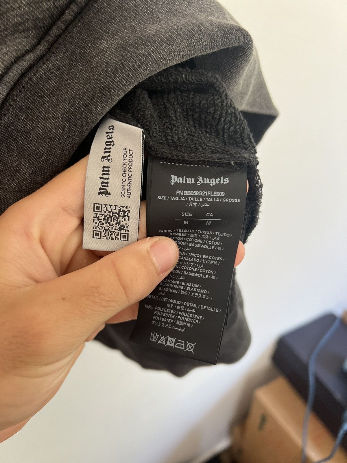 Palm Angels Palm angels X factory records Hoodie Size US M / EU 48-50 / 2 - 11 Thumbnail