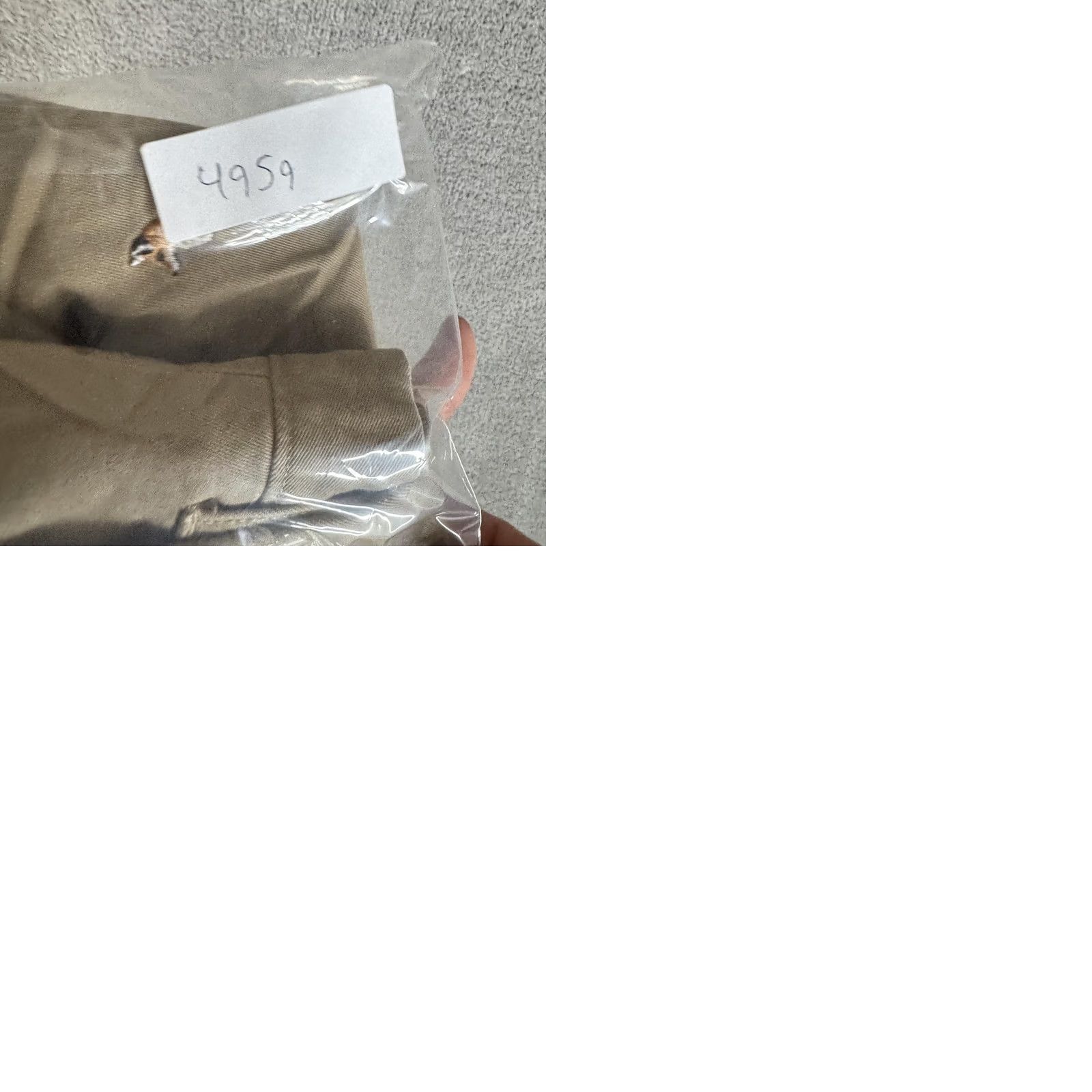 J.Crew J.Crew Broken In Pants Mens 33x34 Beige Chino Embroidered Fox Casual Canvas Size US 33 - 10 Thumbnail