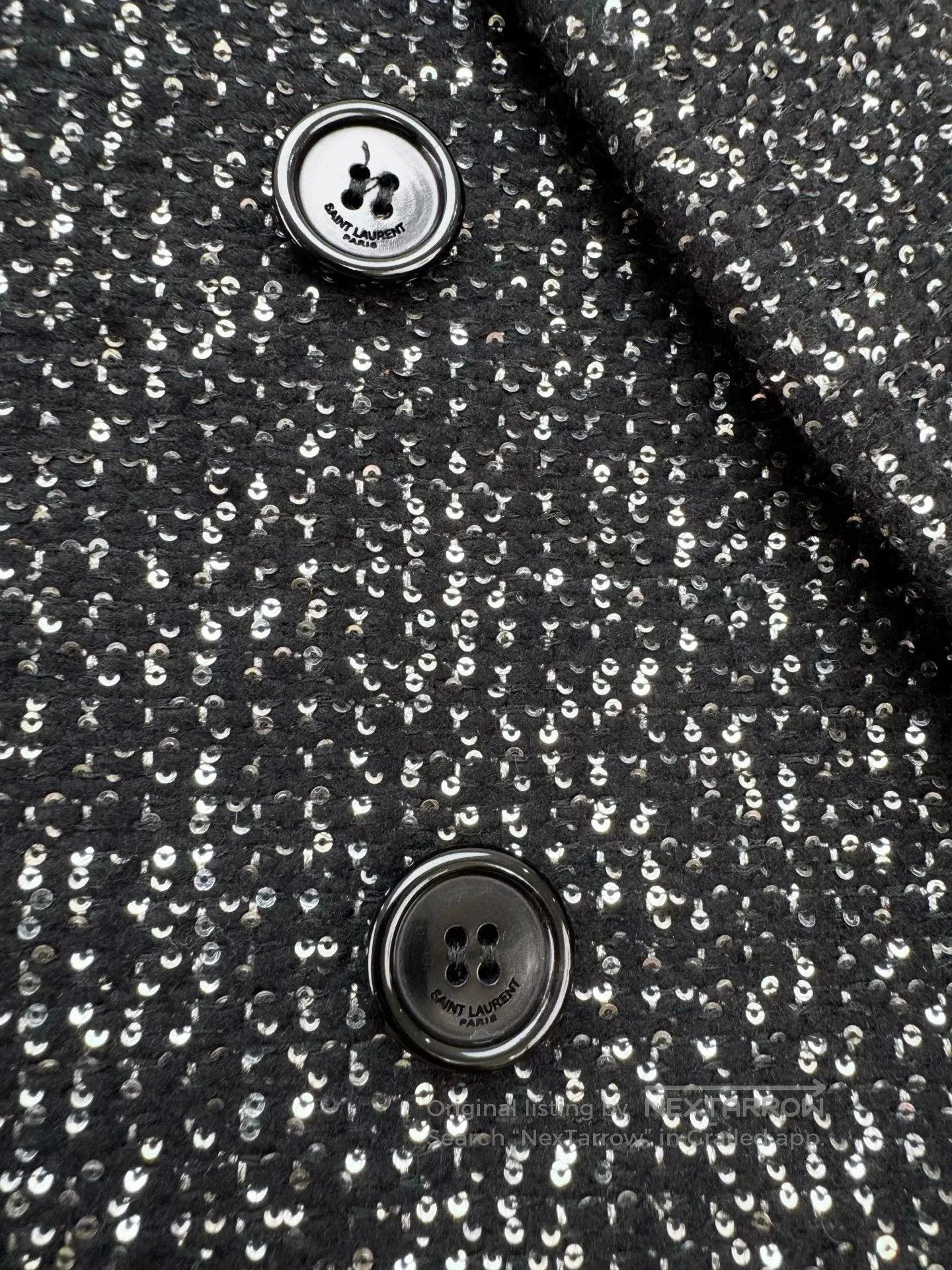 Saint Laurent Paris Saint Laurent SLP Sequin Blazer. Size S / US 4 / IT 40 - 6 Thumbnail