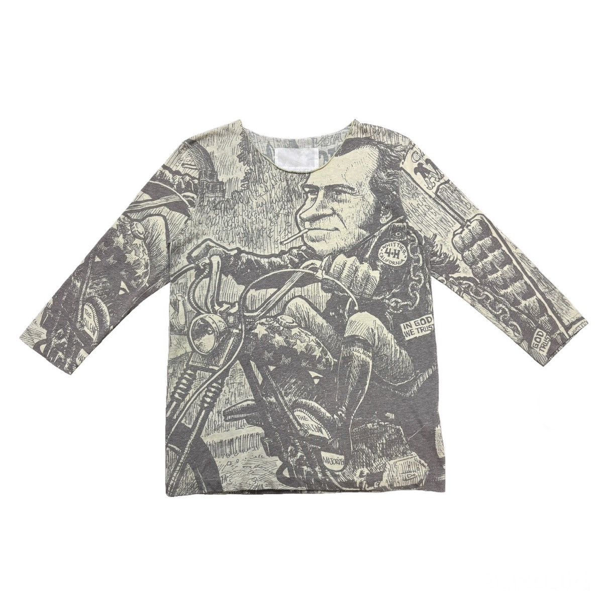 TALKING ABOUT THE ABSTRACTION TATA AOP L/S Size US S / EU 44-46 / 1 - 1 Thumbnail