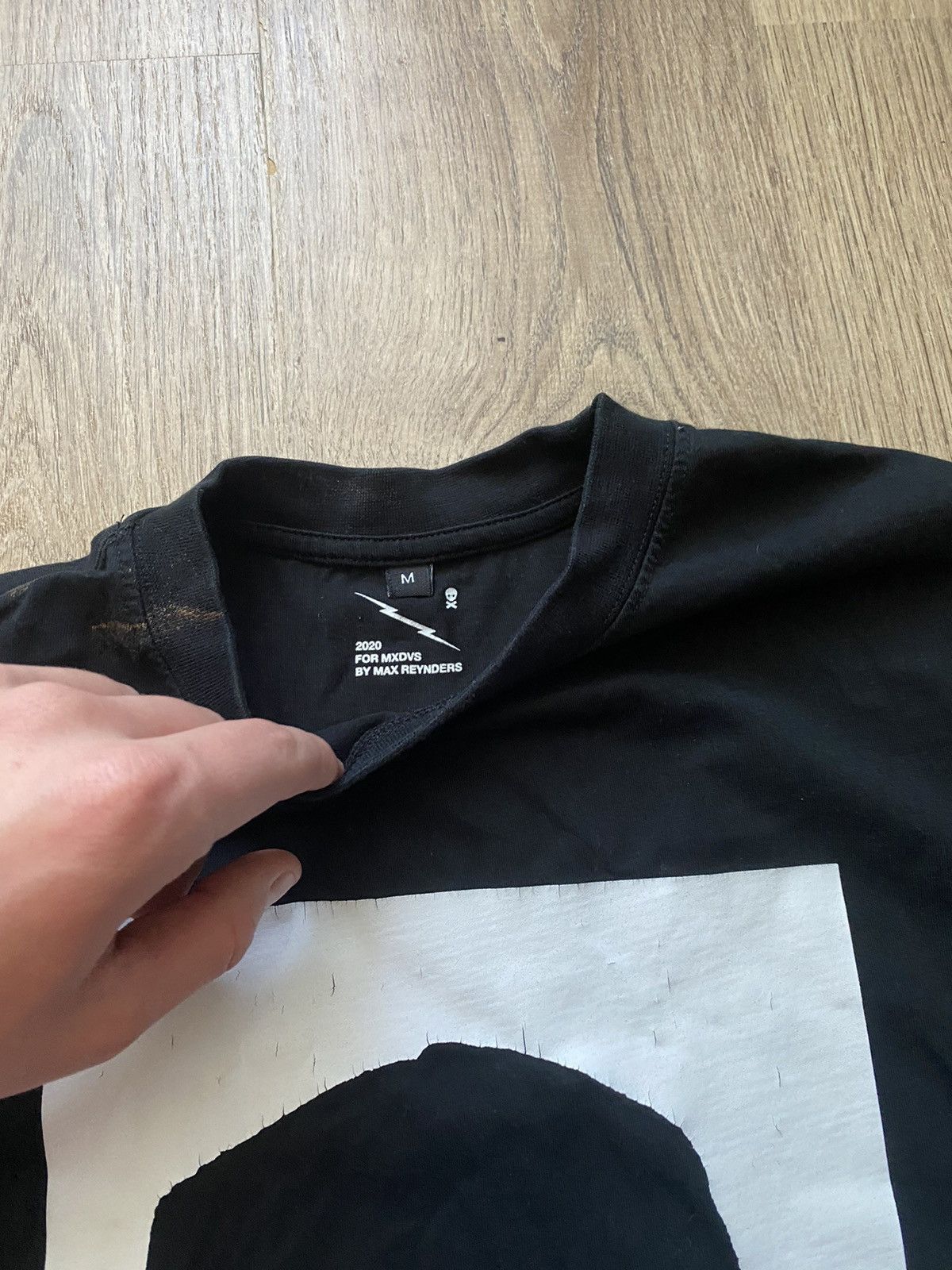 MXDVS MXDVS by MAX REYNDERS Rick Owens style cropped Y2K t shirt Size US M / EU 48-50 / 2 - 3 Thumbnail