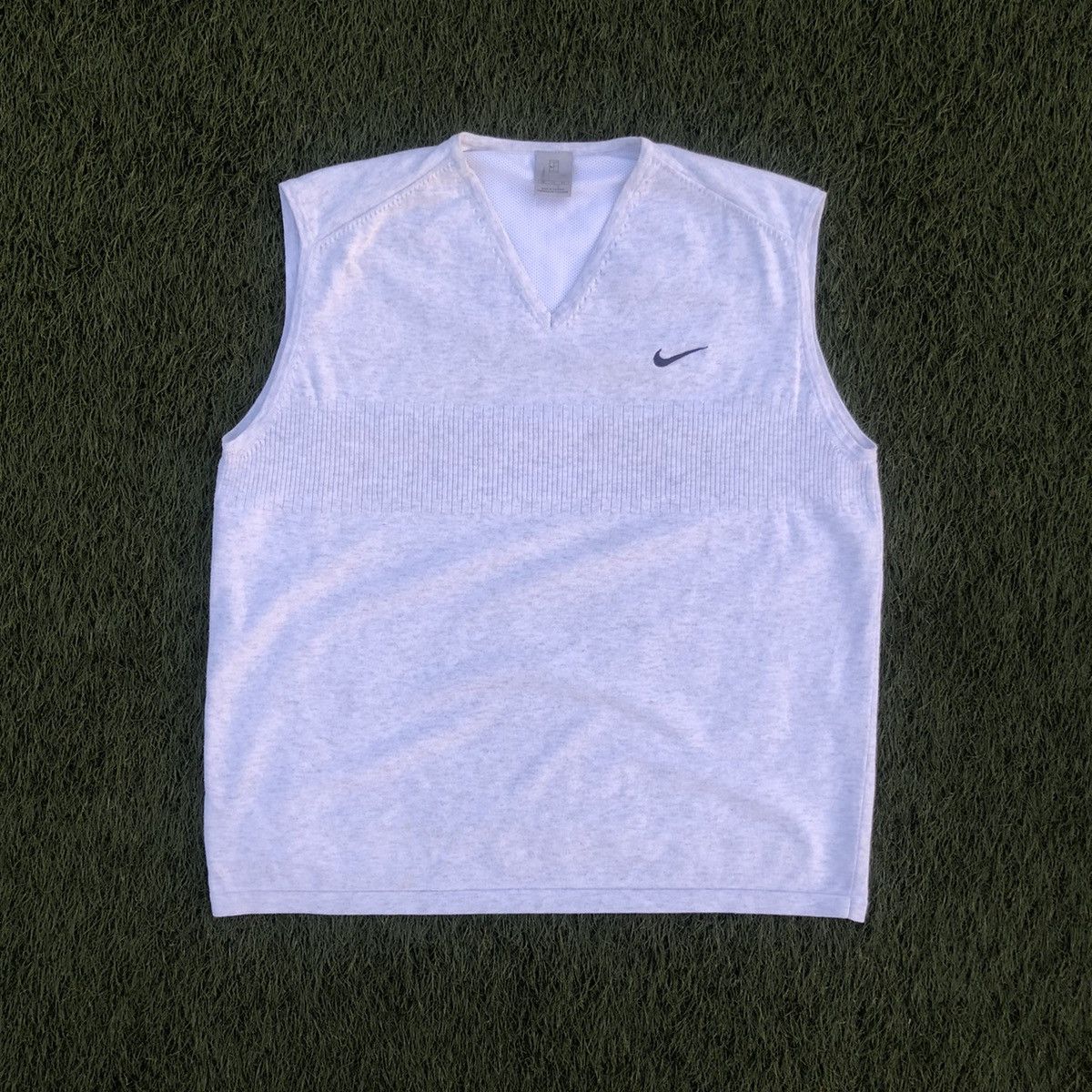 Nike × Vintage Nike sleeveless sweater Size US XL / EU 56 / 4 - 1 Thumbnail