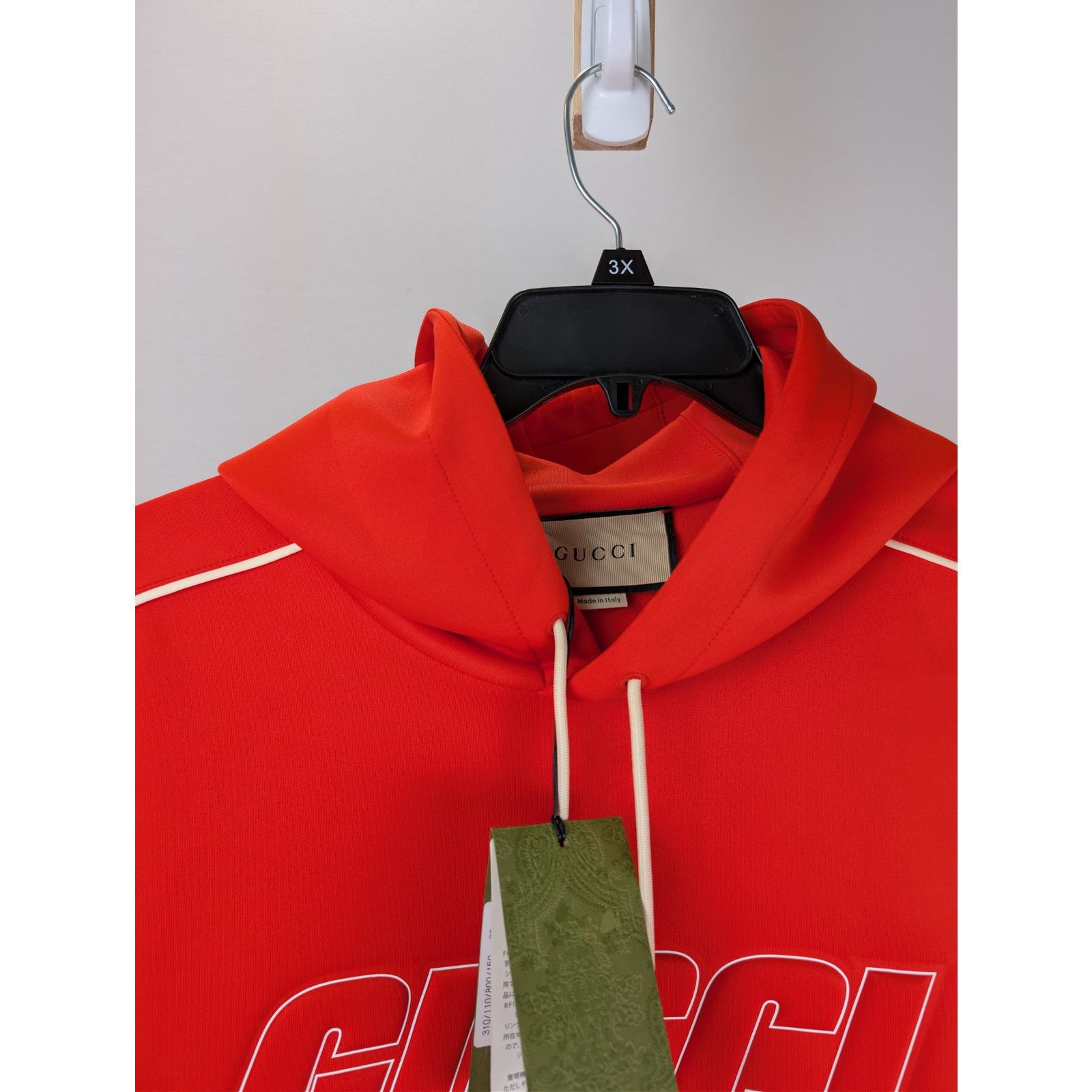 Gucci o1rshd1 Hoodie Hooded Sweatshirt Light Neopre in Coral/Mix Size US M / EU 48-50 / 2 - 7 Thumbnail