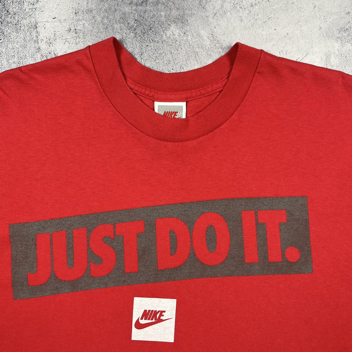 Nike Vintage Nike USA “Just do it” single stitch rare tee 90’s Size US XL / EU 56 / 4 - 3 Thumbnail