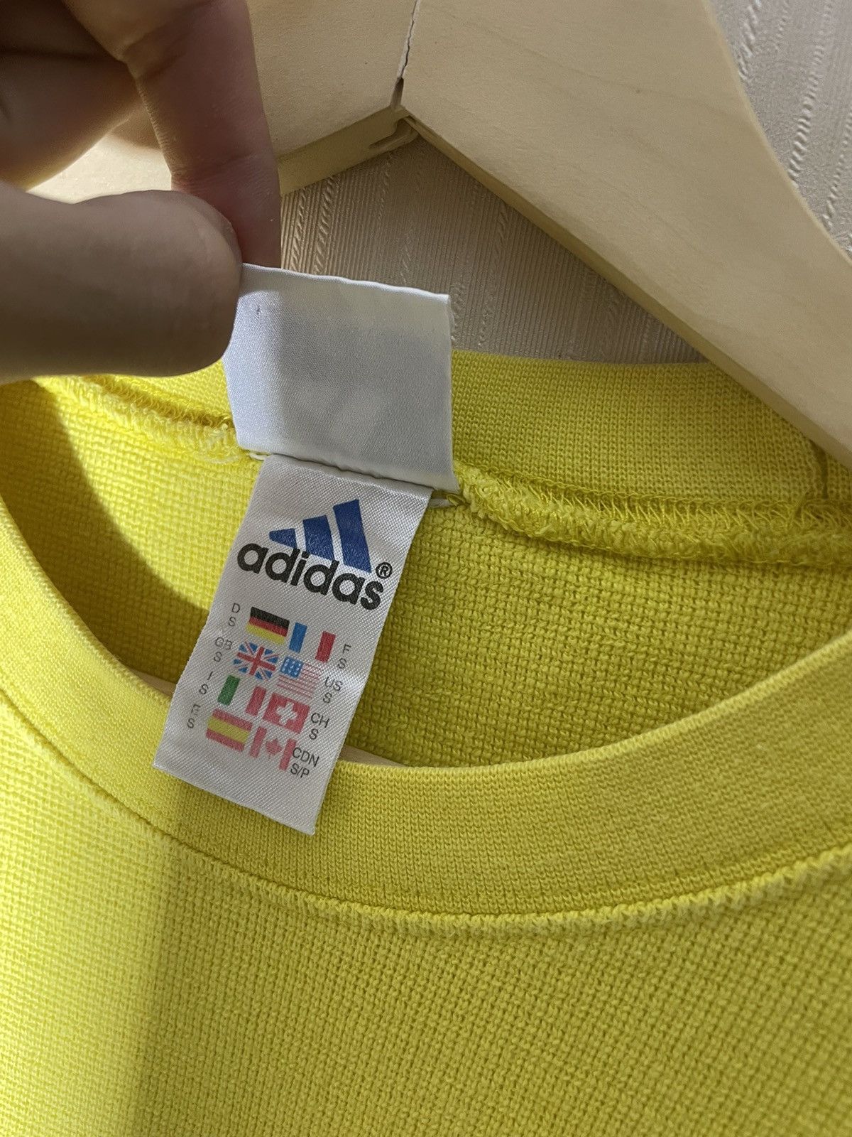 Adidas × Vintage Adidas vintage sweatshirt 90s Size US M / EU 48-50 / 2 - 6 Thumbnail