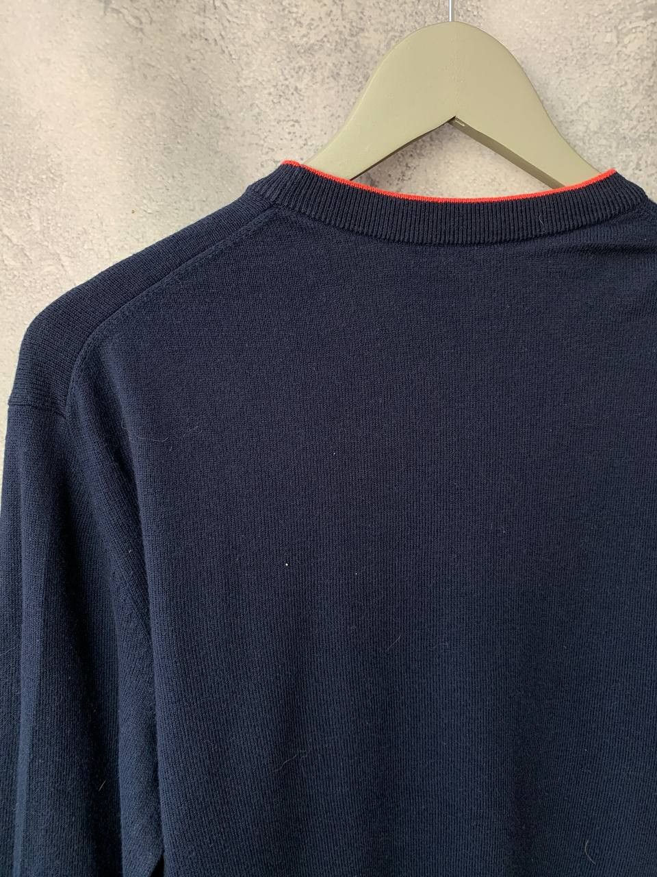 Paul Smith Paul Smith Zebra Sweater Navy Cotton Crew Neck Sweatshirt Size US L / EU 52-54 / 3 - 9 Thumbnail