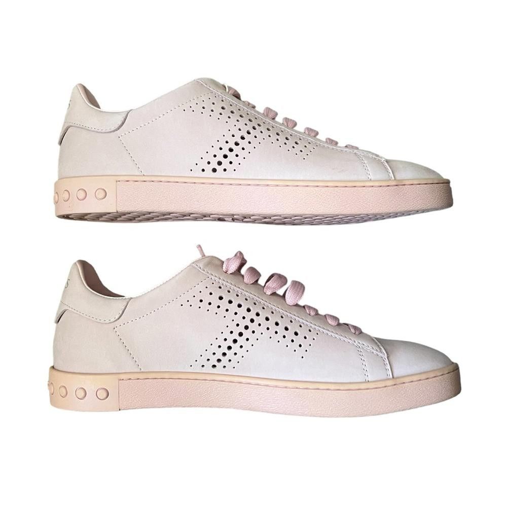 Tod's Tod's Leather Pink Sneaker NWT Size 10 Size US 10 / IT 40 - 7 Thumbnail
