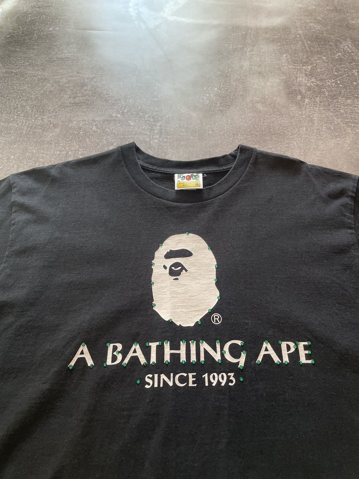 Bape × Swarovski Bape x Swarovski Logo Tee Size US M / EU 48-50 / 2 - 4 Thumbnail