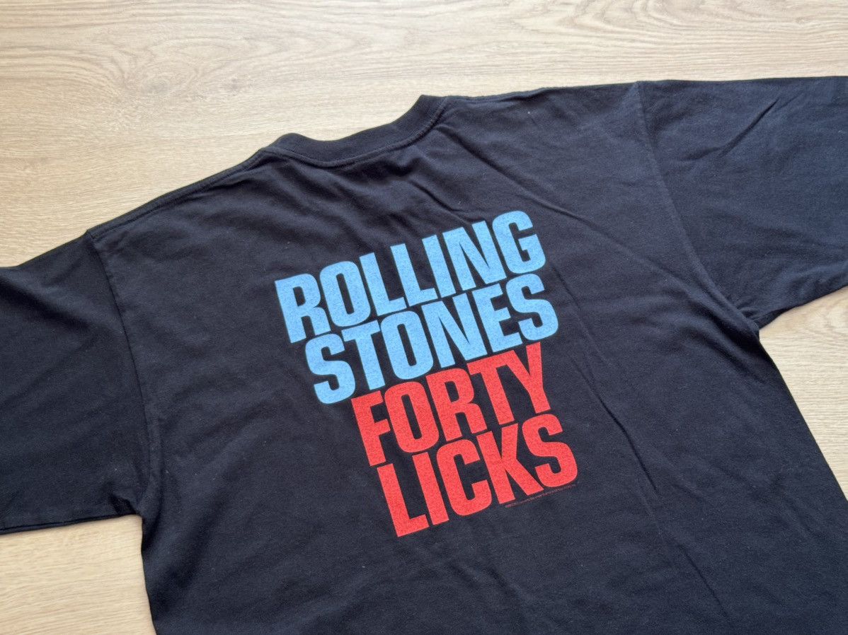 The Rolling Stones Vintage 00s 2002 The Rolling Stones Forty Licks Tour T-Shirt Size US M / EU 48-50 / 2 - 4 Thumbnail