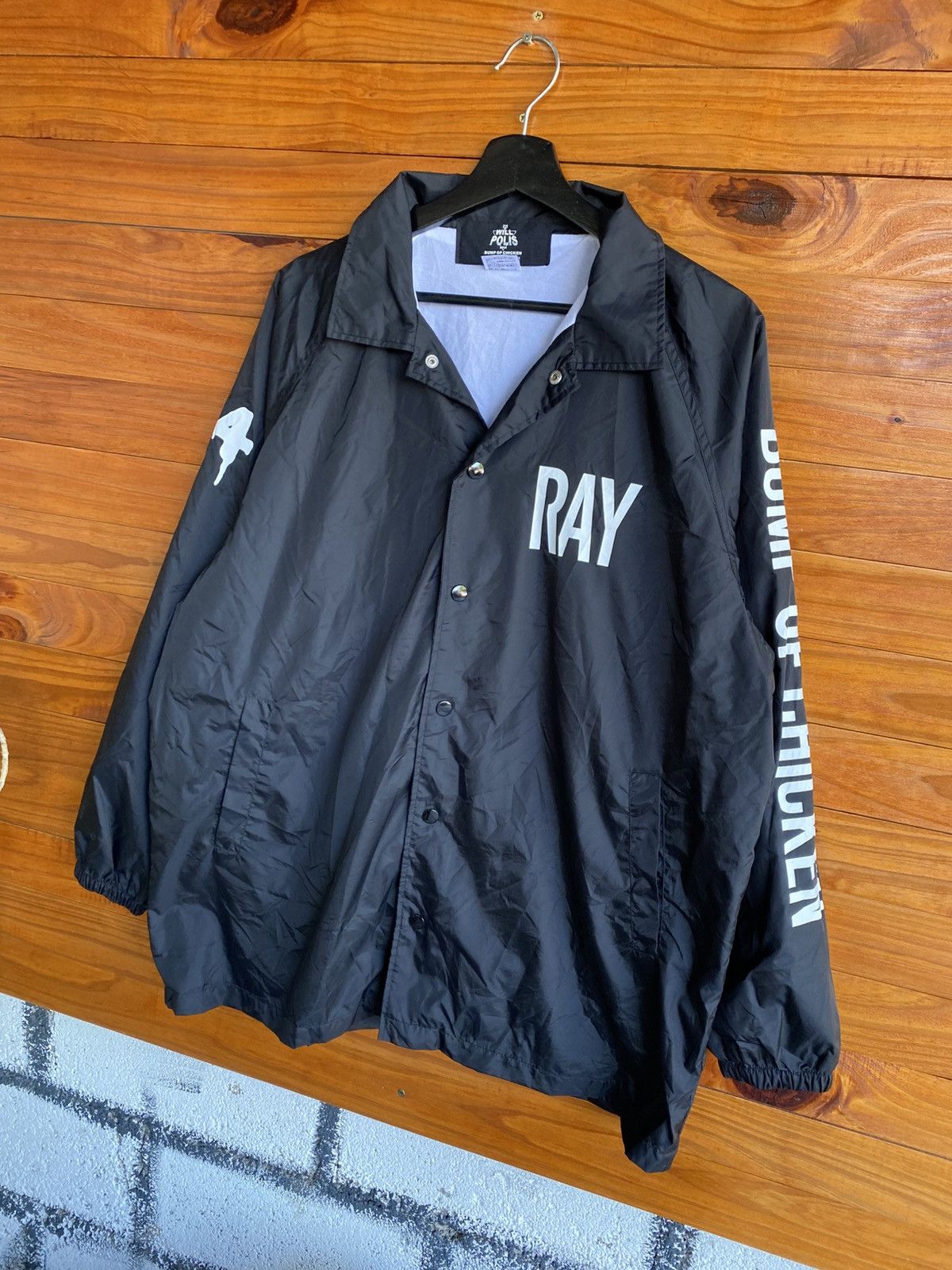 Vintage BUMP OF CHICKEN WILLPOLIS 2014 Crew Tour Jacket – Black Size US L / EU 52-54 / 3 - 4 Thumbnail