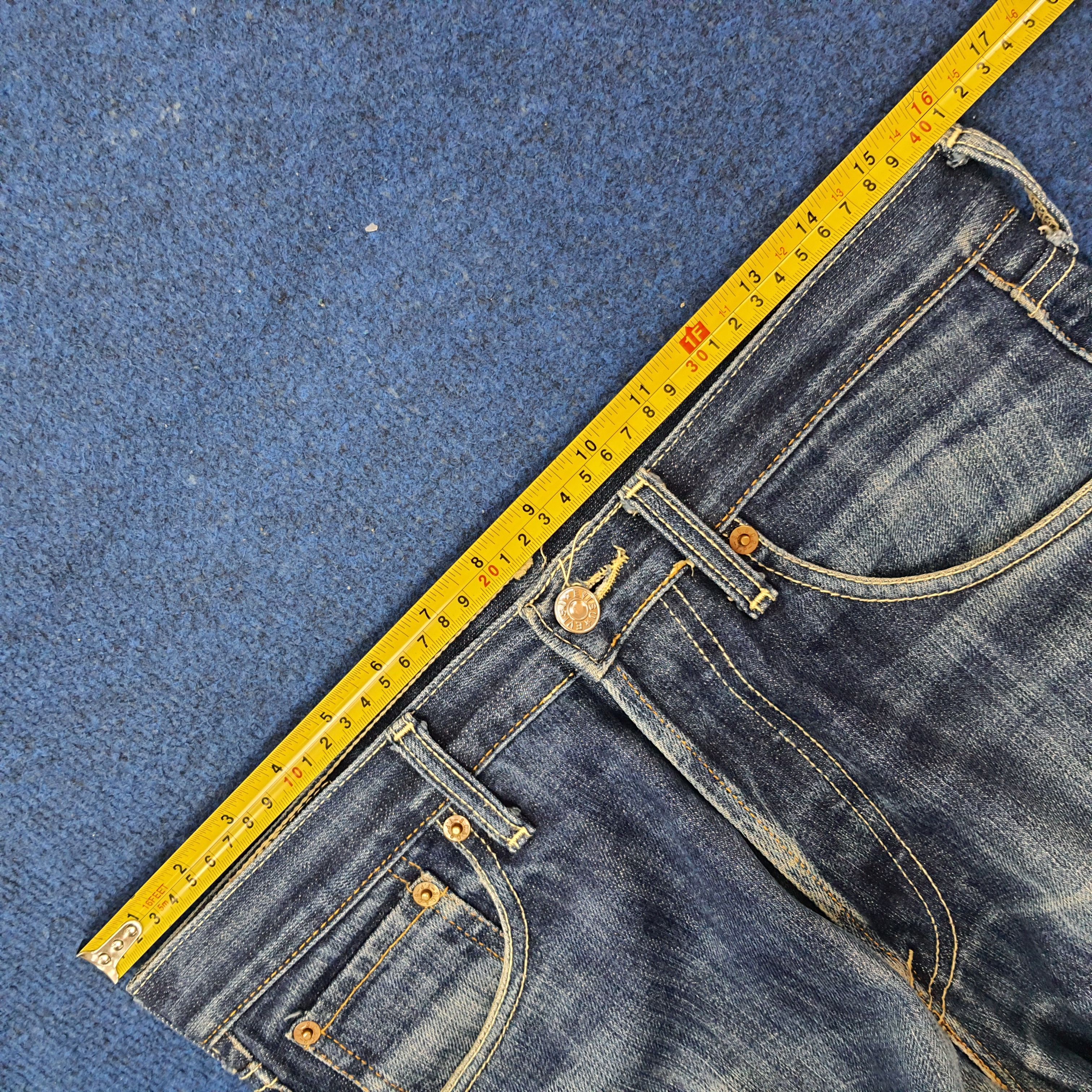Evisu Vintage Evisu Japan Brand Custom Daicock Jeans C252N13 Size US 30 / EU 46 - 11 Thumbnail