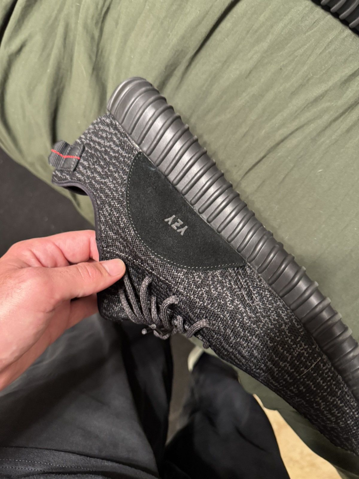 Adidas Yeezy Boost 350 “Pirate Black” 2015 14.5m Size US 14 / EU 47 - 5 Thumbnail