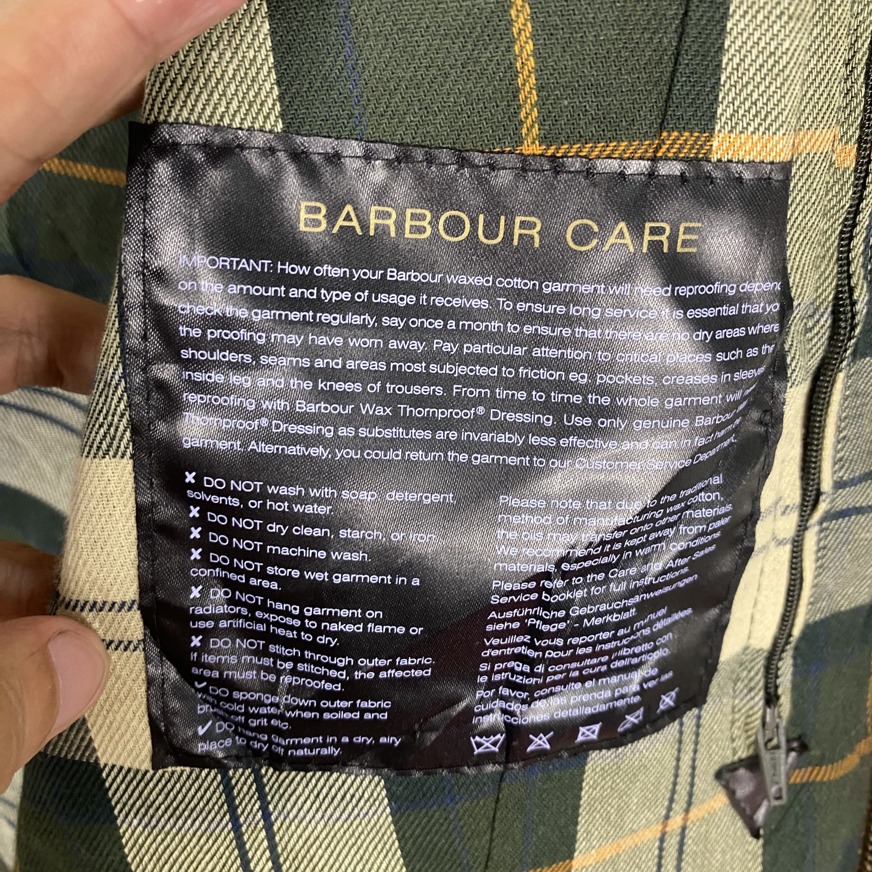 Barbour 💥 VINTAGE BARBOUR OLIVE BEDALE WAXED JACKET Size US L / EU 52-54 / 3 - 14 Thumbnail