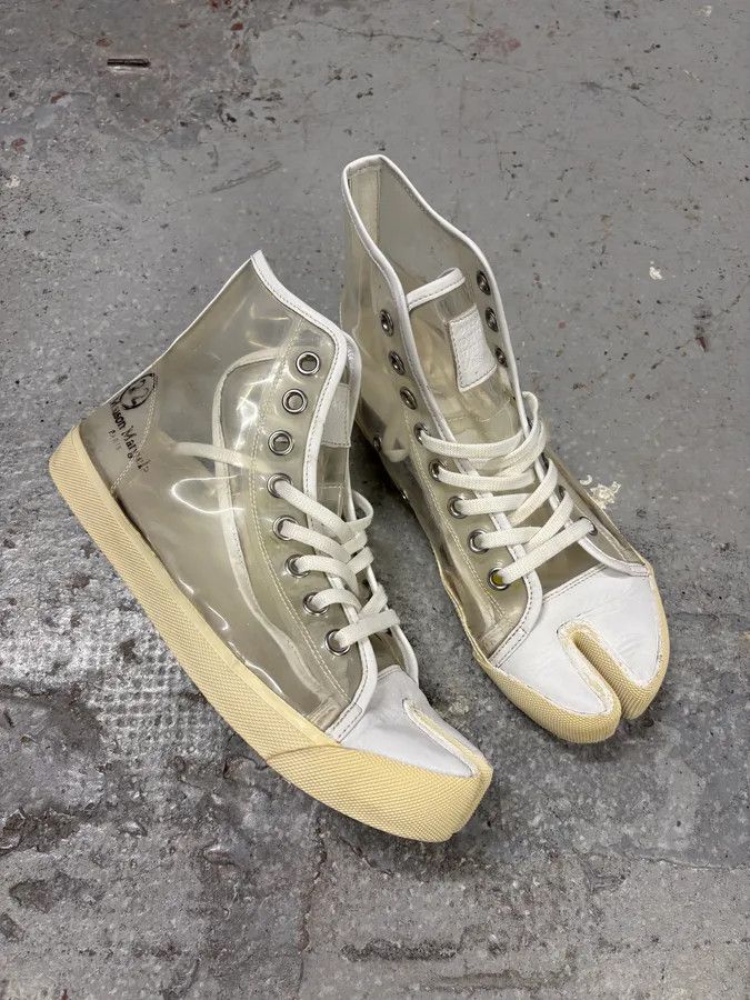 Maison Margiela Maison Margiela Tabi White Transparent Size US 8 / IT 38 - 5 Thumbnail