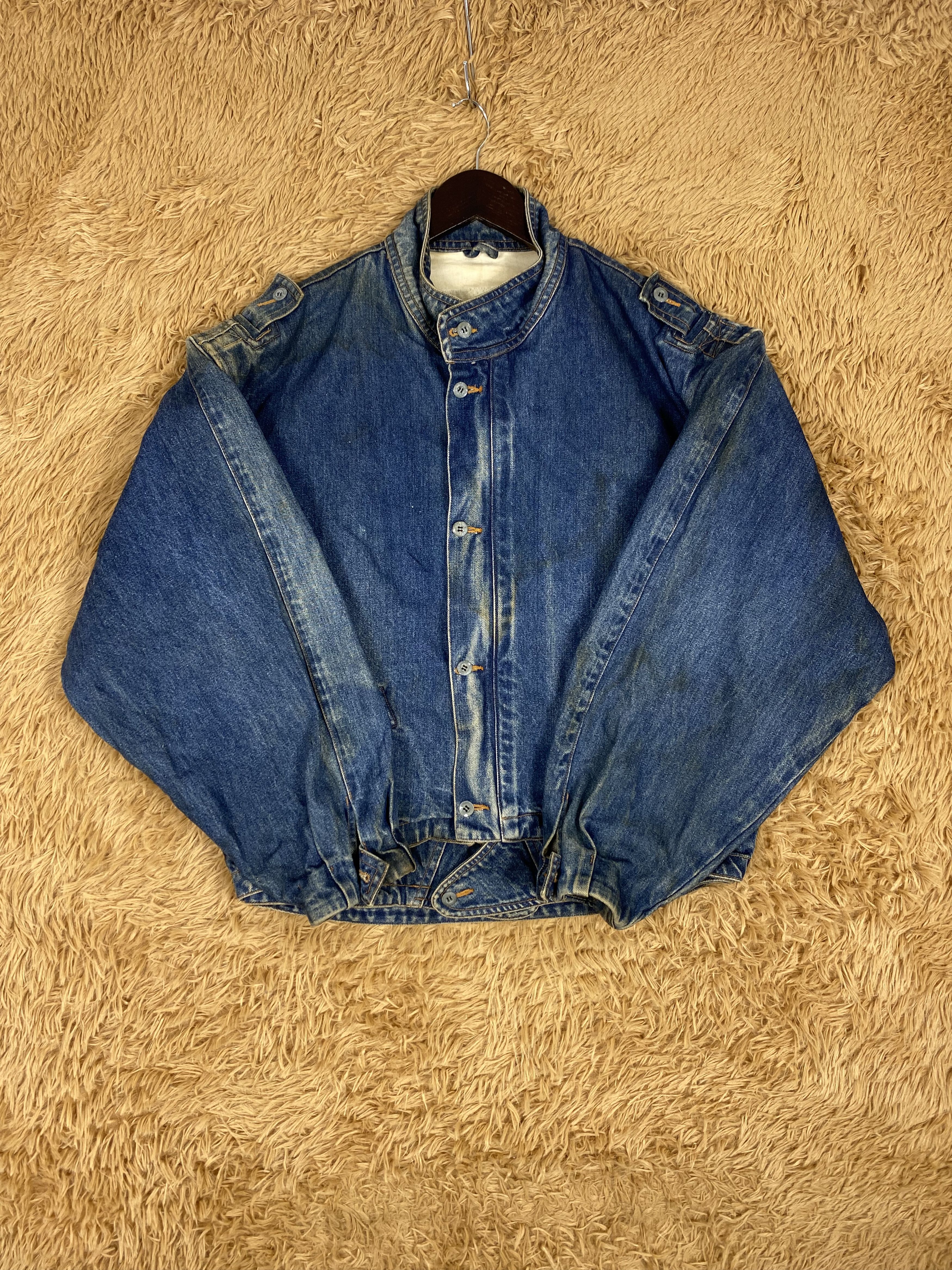 Japanese Brand × Vintage Vintage Potlatch Denim Jacket Size US L / EU 52-54 / 3 - 5 Thumbnail