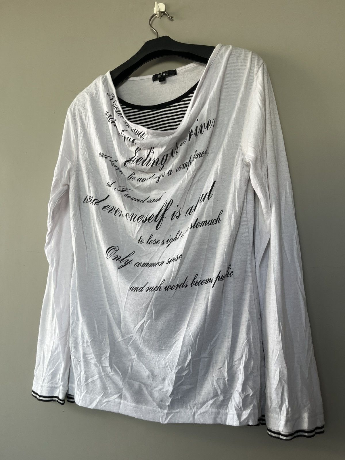 14th Addiction JAPANESE DOPEH POEM DOUBLE LAYER GOTHIC SEDITIONARIES PUNK Size US M / EU 48-50 / 2 - 2 Thumbnail