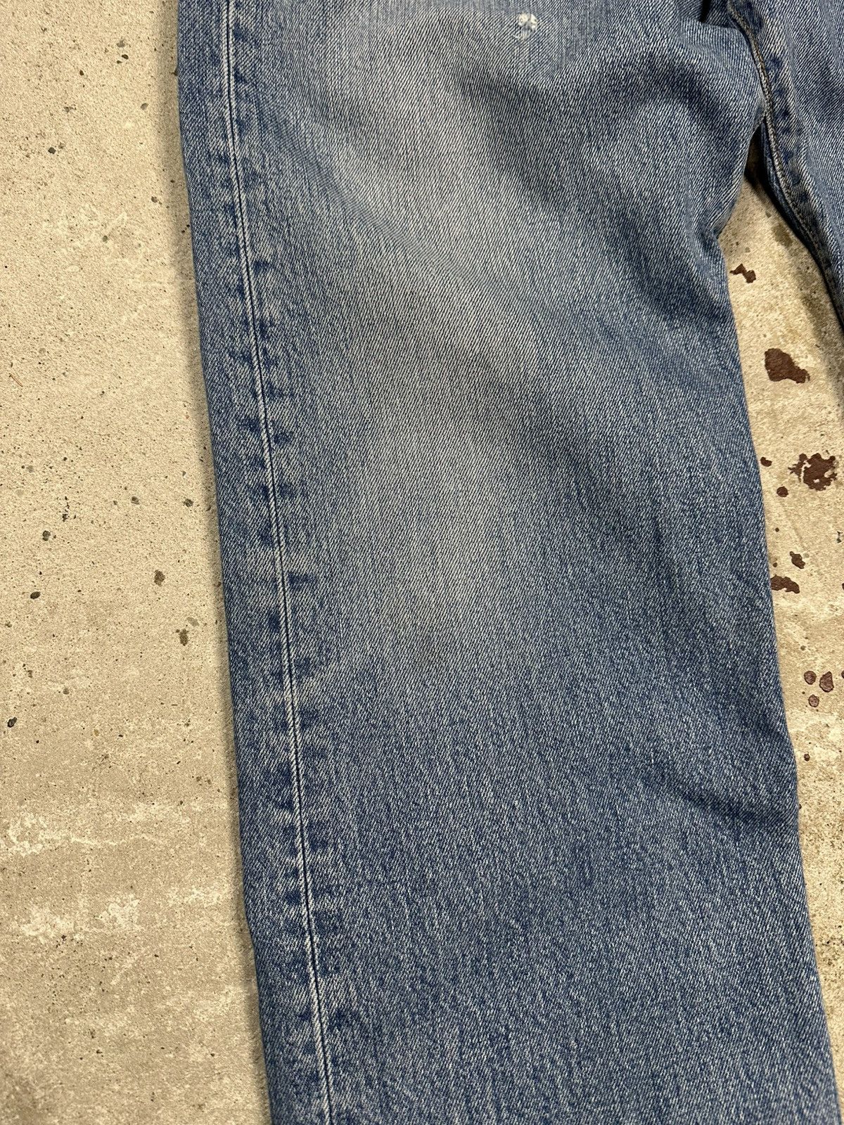 Levi's × Vintage Vintage Y2K Levi’s 501 Blue Denim Pants Jeans Size US 32 / EU 48 - 5 Thumbnail