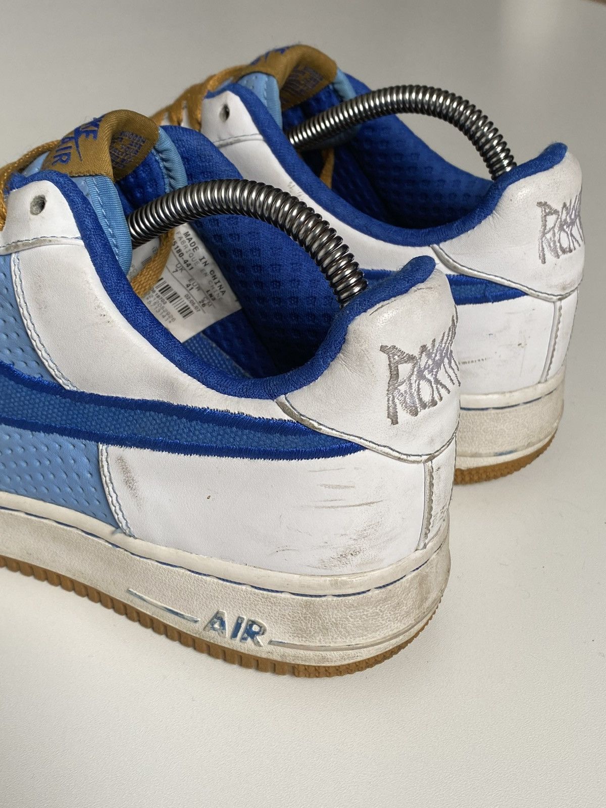 Nike 🔥 VINTAGE 00s NIKE AIR FORCE 1 PREMIUM DOWN NORTH COLLAB Size US 7 / EU 40 - 10 Thumbnail