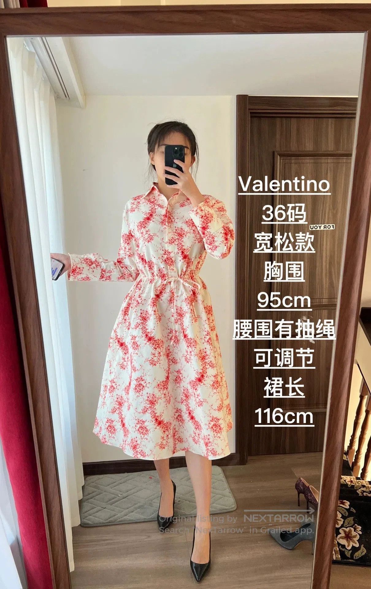 Valentino Valentino Runway Printed Dress. Size US S / EU 44-46 / 1 - 2 Thumbnail
