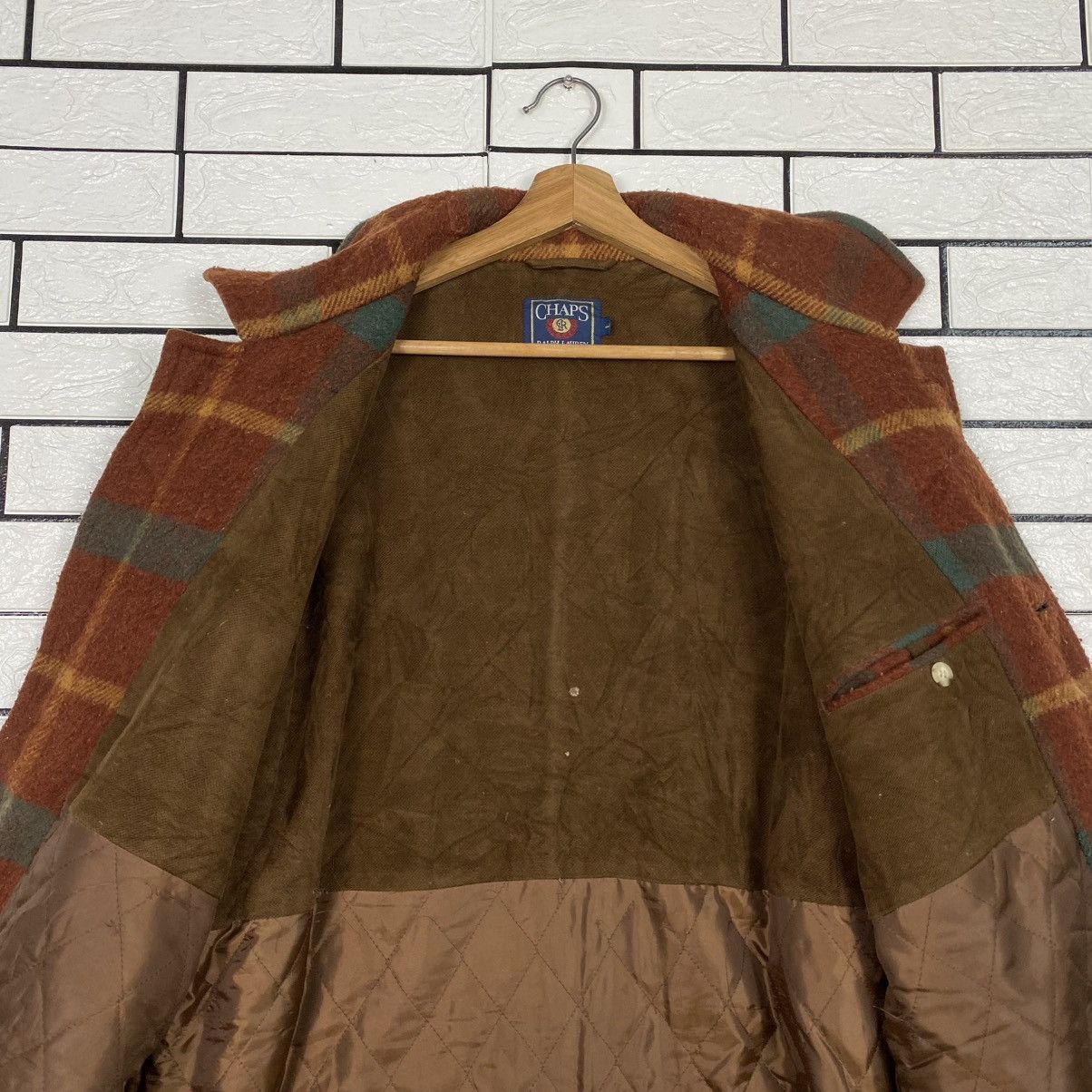 Chaps Ralph Lauren 🔥VINTAGE WOOL BUTTON JACKET CHAPS RALPH LAUREN BLANKET Size US L / EU 52-54 / 3 - 14 Thumbnail
