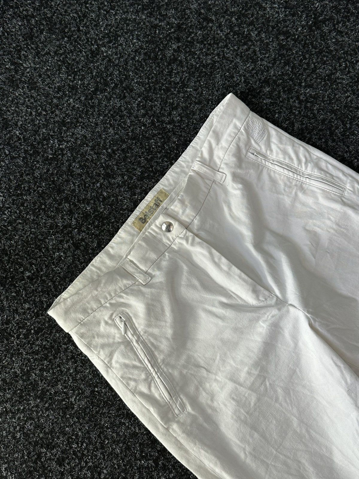 Belstaff Belstaff GOLD LABEL Prince WHITE details straight sz48 Size 34" / US 12 / IT 48 - 2 Thumbnail