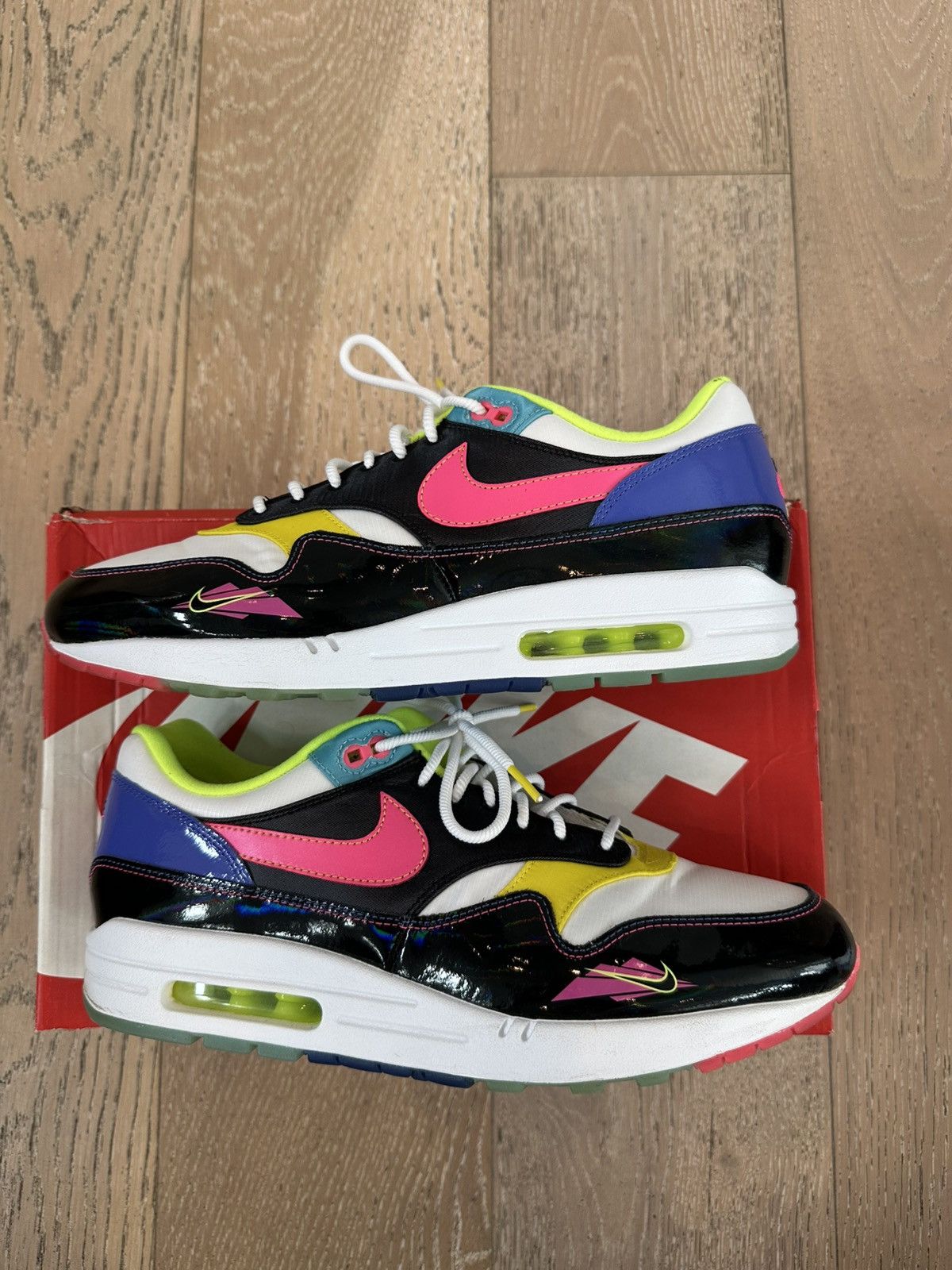 Nike Nike Air Max 1 Hyper Pink Size US 12 / EU 45 - 4 Thumbnail