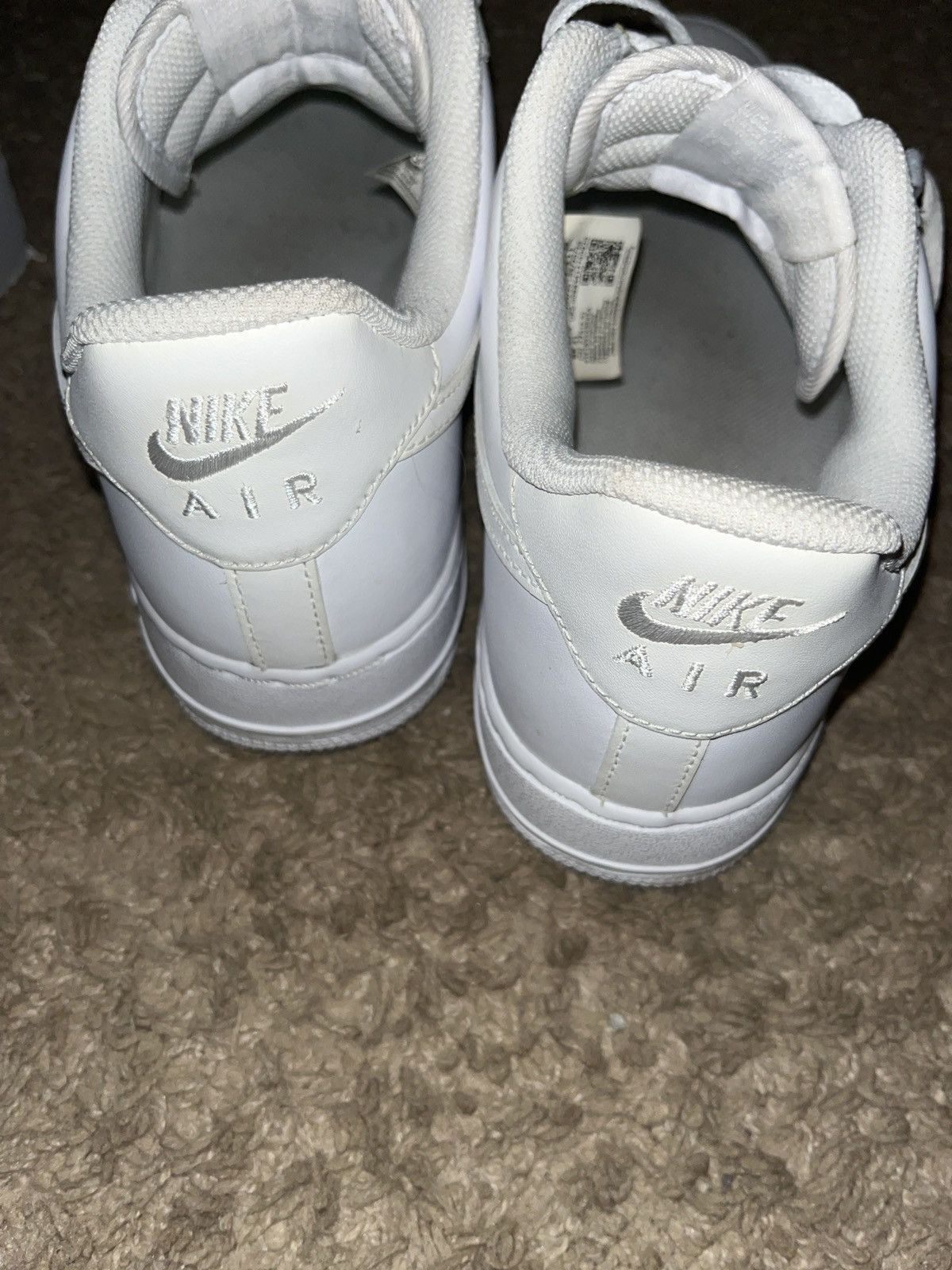 Nike Air Force 1 low 07 white Size US 9.5 / EU 42-43 - 3 Thumbnail